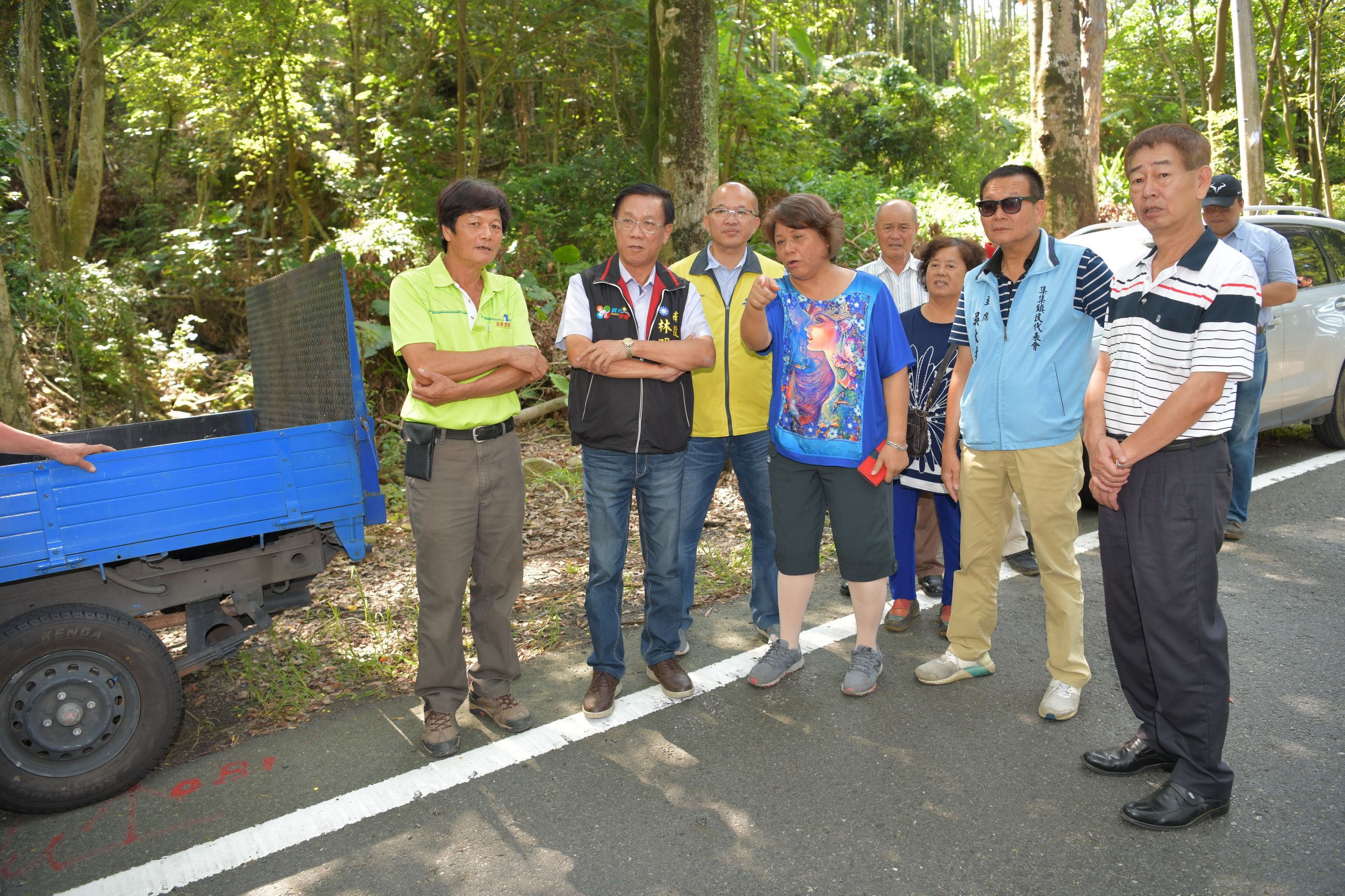 相關圖片2-縣府爭取3200萬前瞻經費　加強綠色隧道景觀與道路安全
