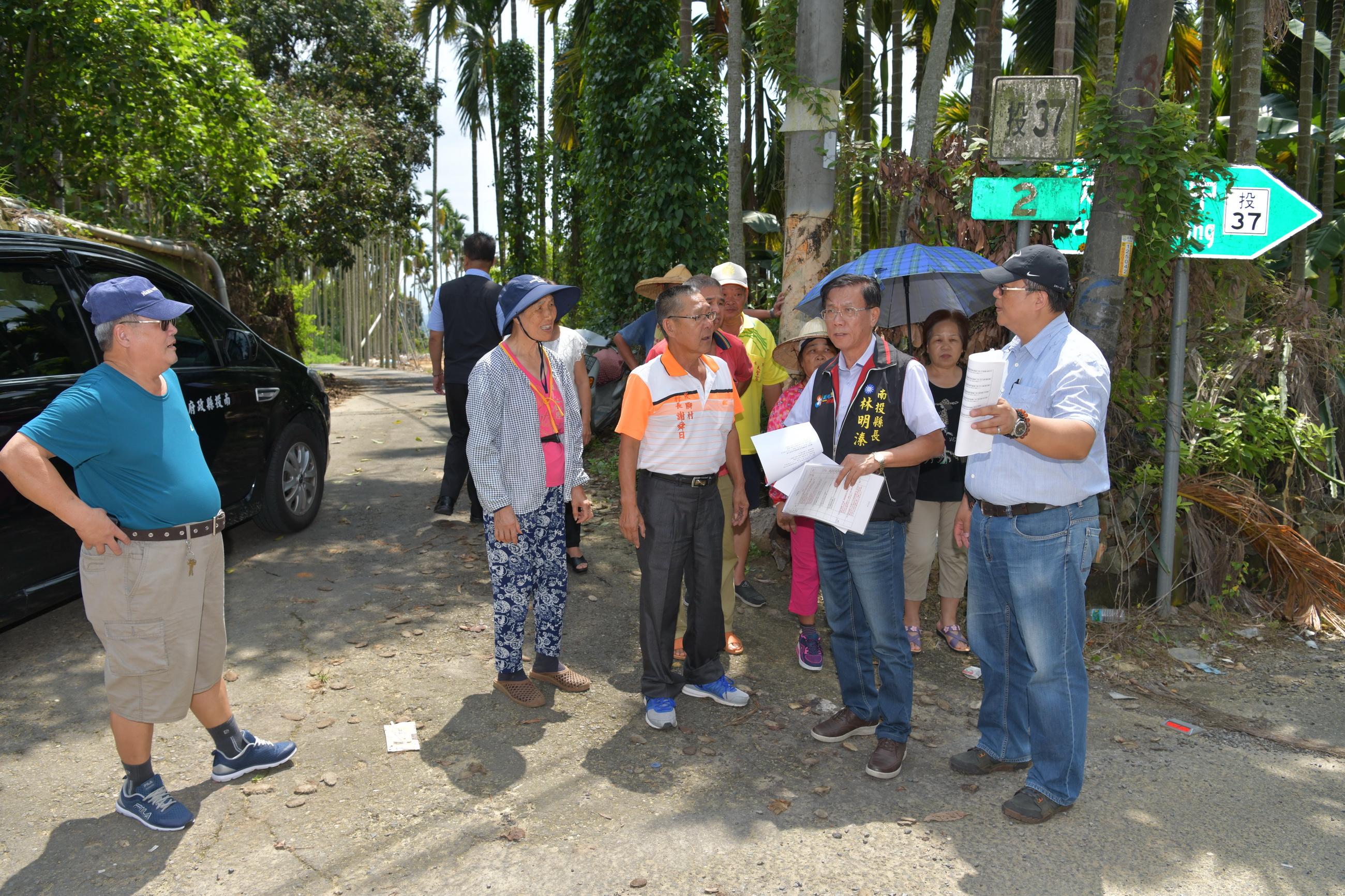 相關圖片4-縣府爭取3200萬前瞻經費　加強綠色隧道景觀與道路安全