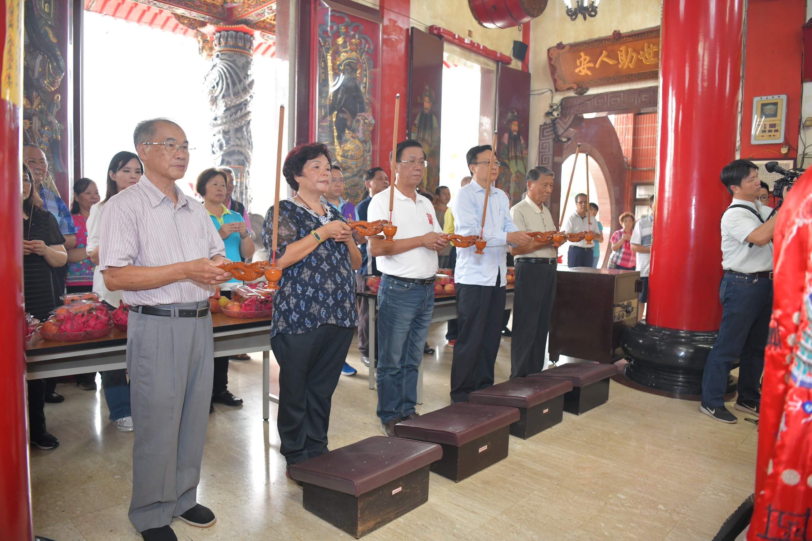 圖片-南投慈善宮舉辦中元普度法會