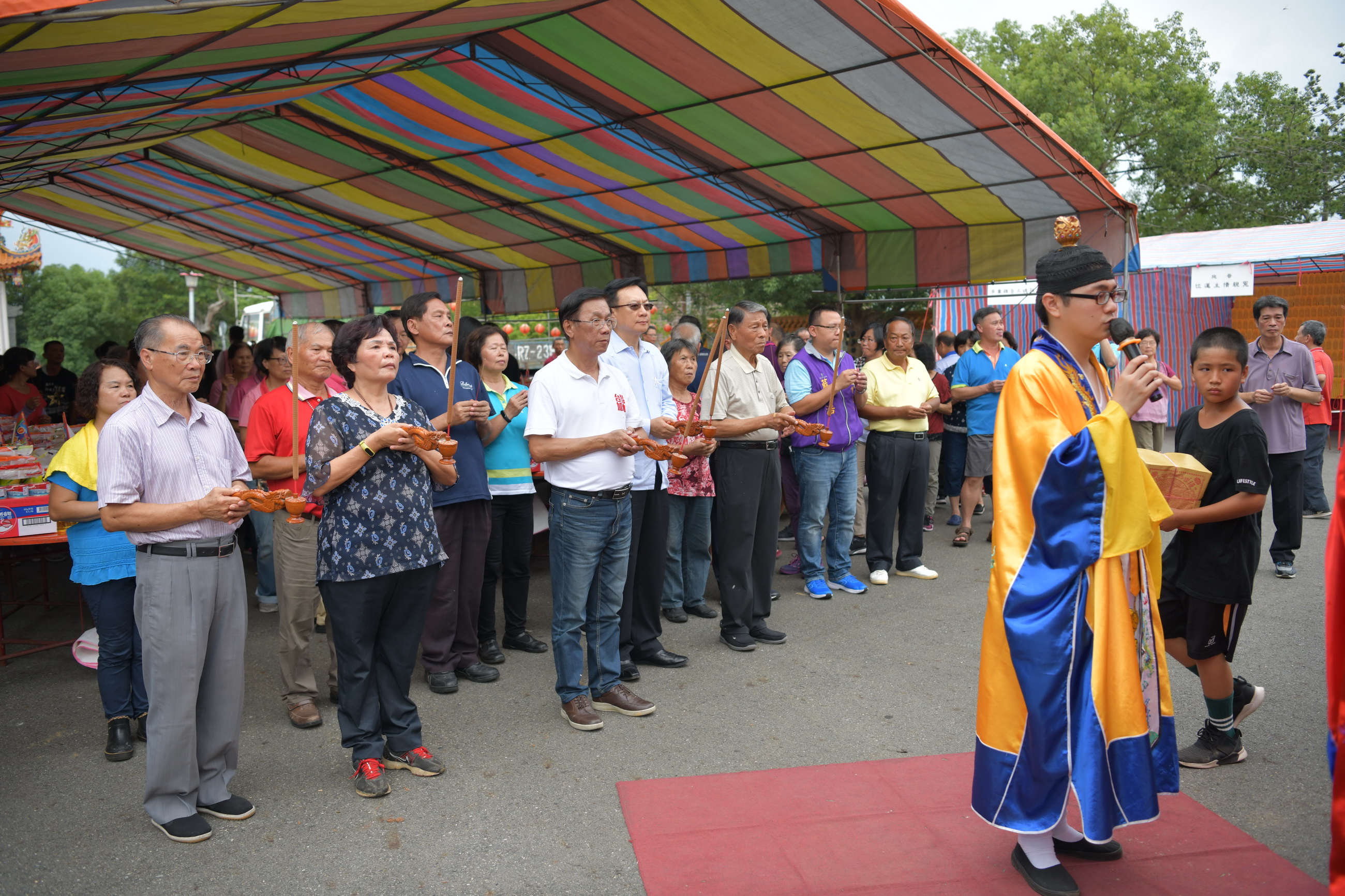 相關圖片1-南投慈善宮舉辦中元普度法會