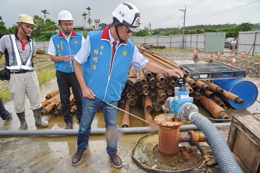 相關圖片2-林明溱視察福興農場旅館園區工程品質及進度