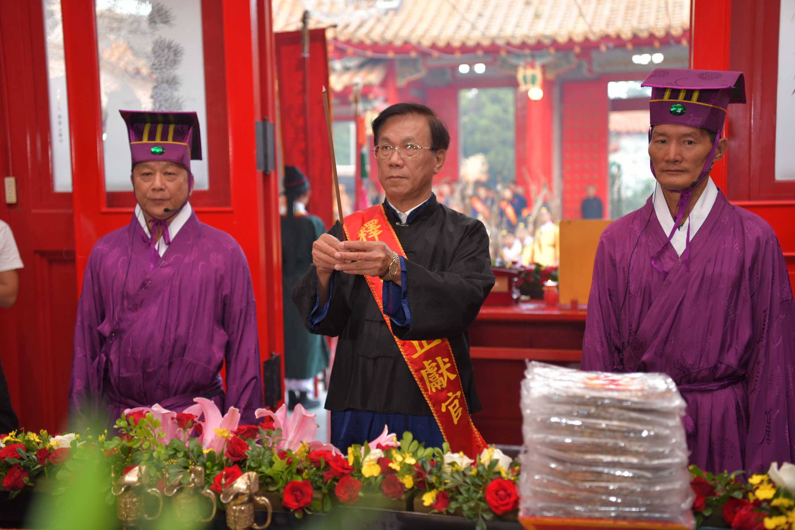 圖片-昭平宮育化堂舉辦至聖先師2568週年聖誕釋奠典禮