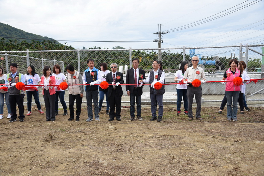 相關圖片1-林縣長啟用鹿谷內湖村自來水蓄水池     解決民生用水