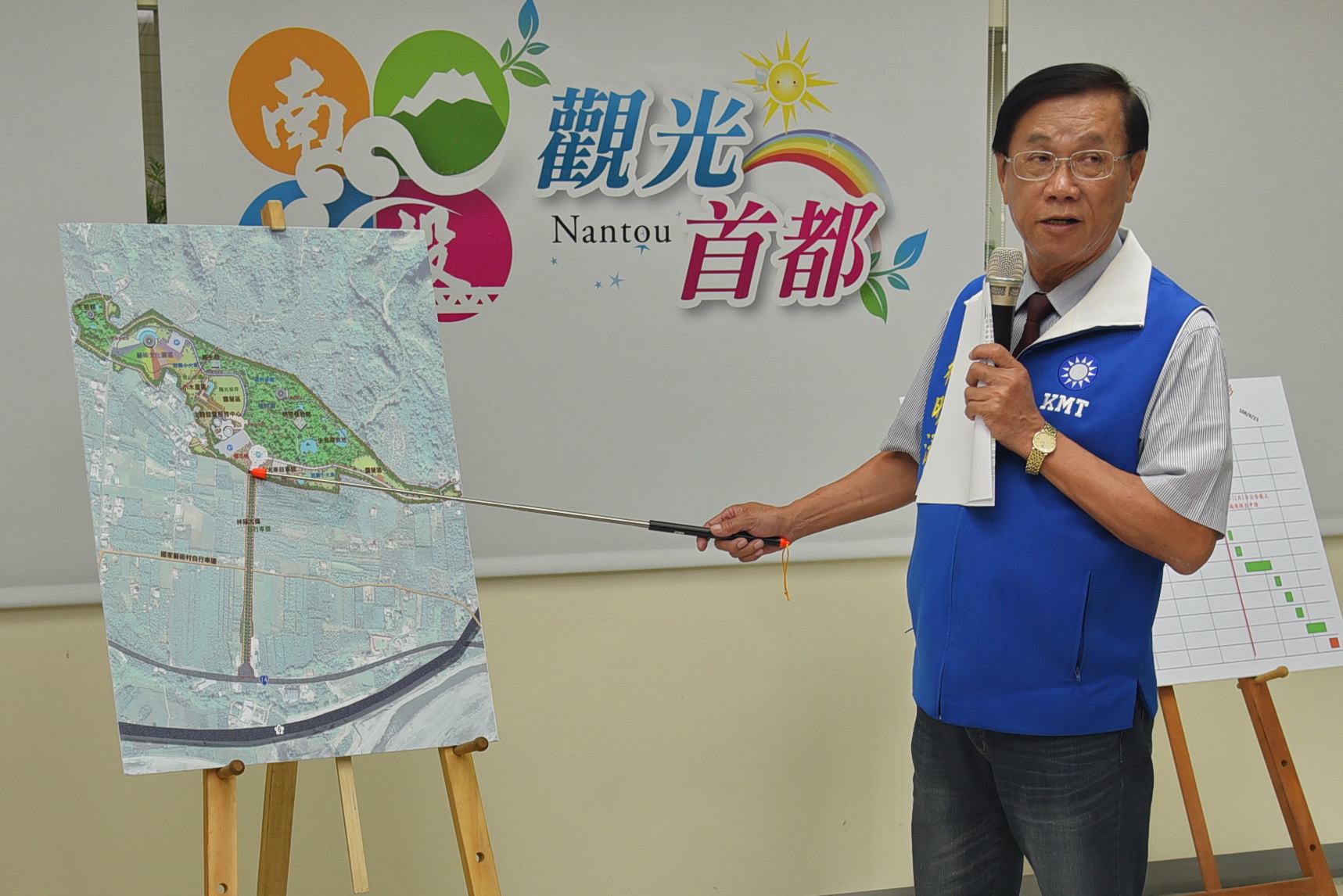 圖片-民間有意投資九九峰  林明溱：建設露出曙光