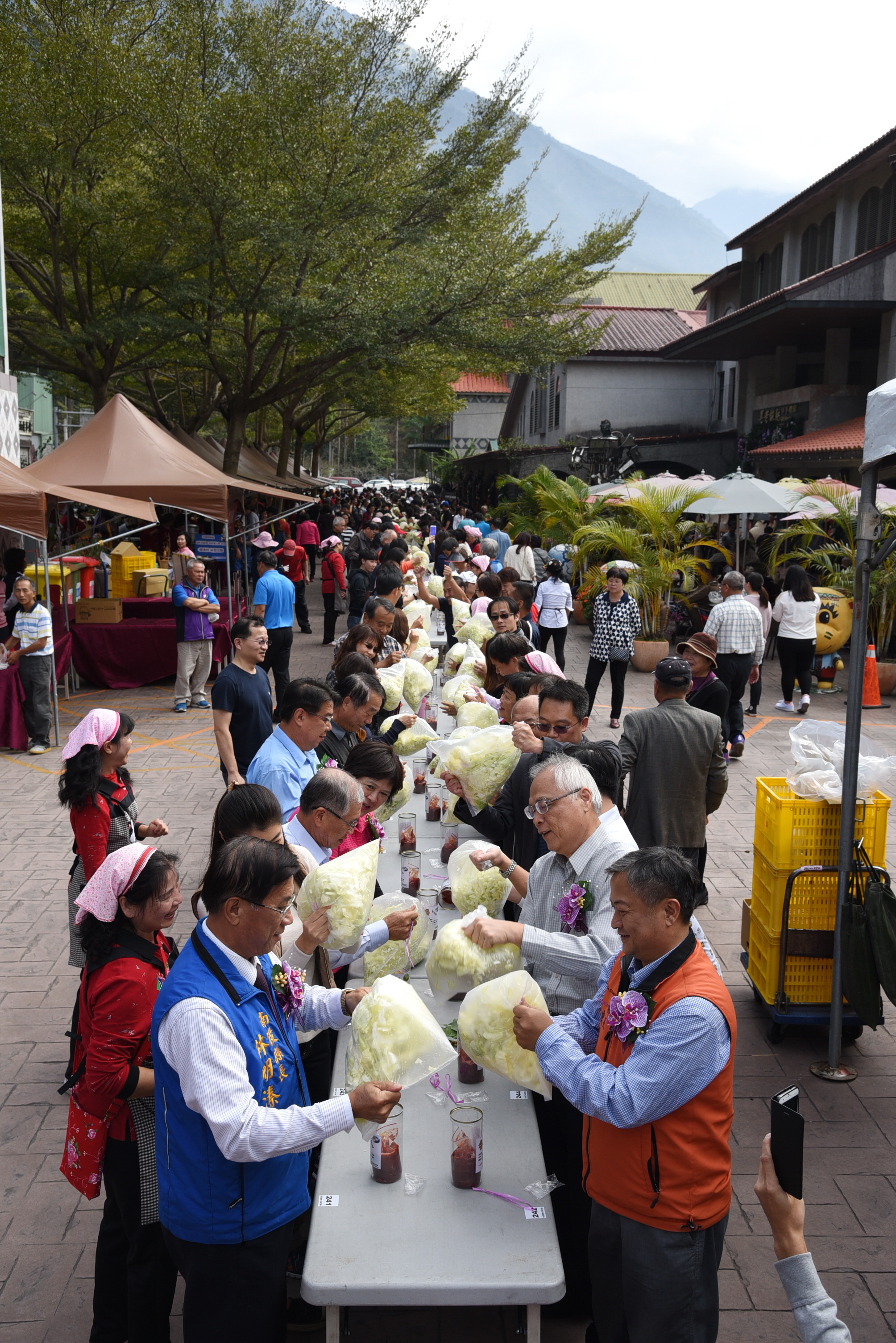 相關圖片3-信義踏雪尋梅活動開鑼  林縣長頒特等茶獎