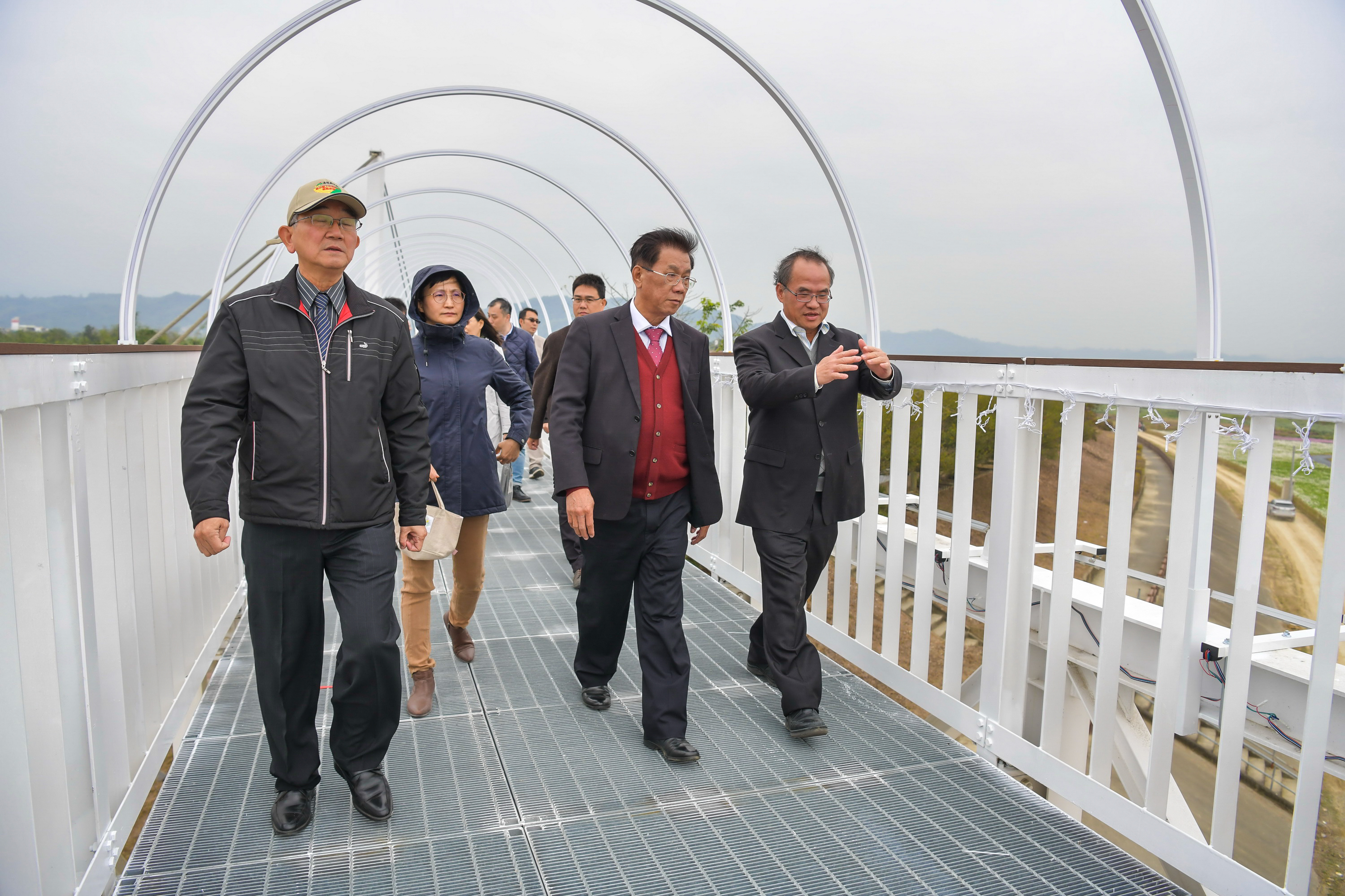 圖片-南投燈會即將開展　花燈火龍水舞緊密籌備中