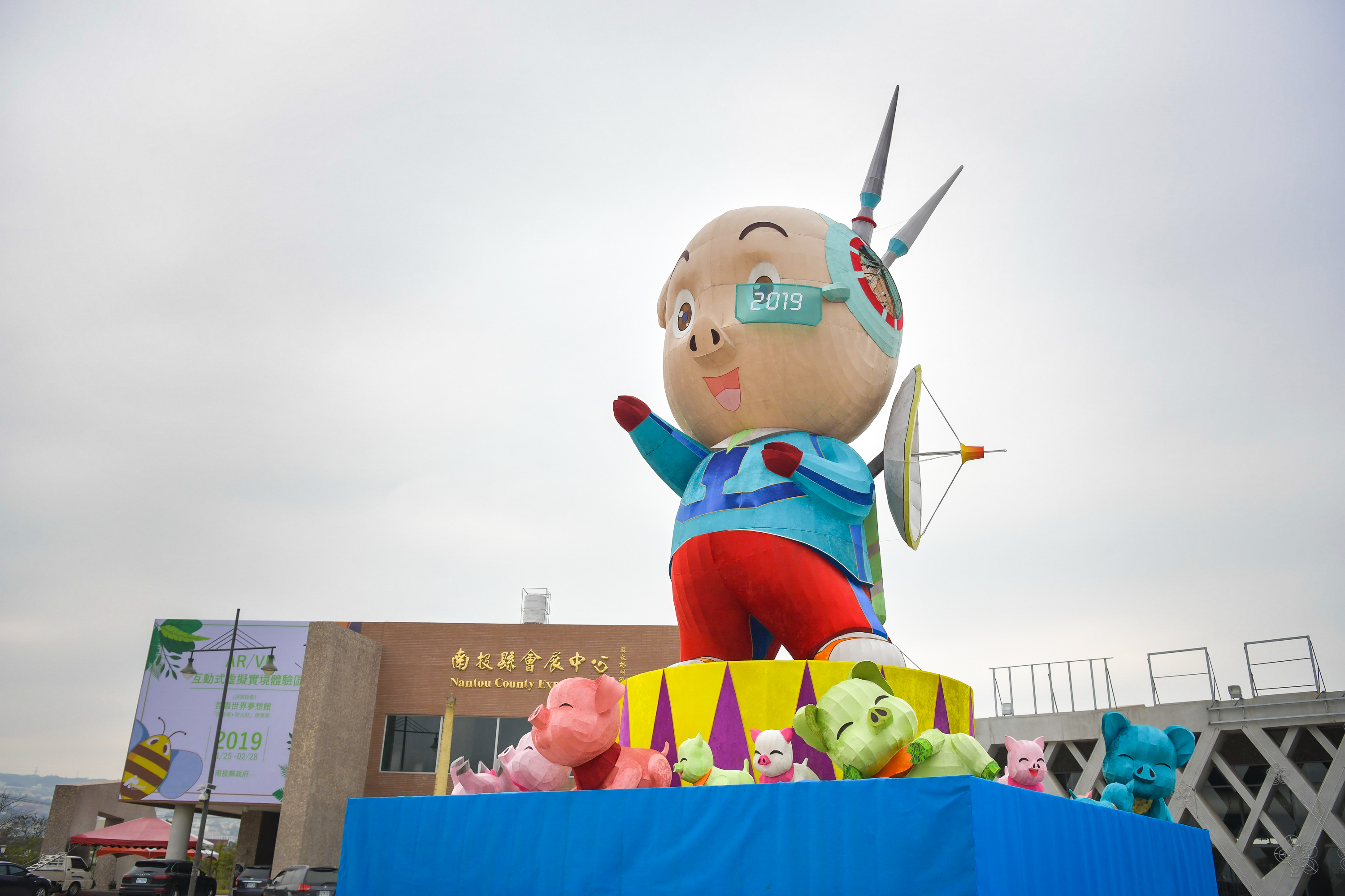 相關圖片2-南投燈會即將開展　花燈火龍水舞緊密籌備中