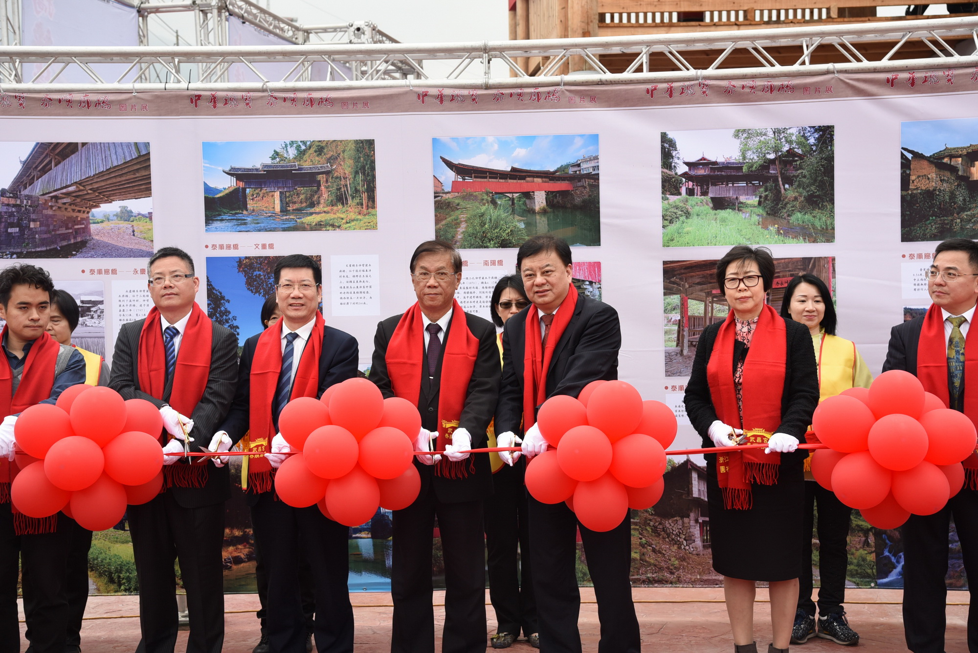 圖片-南投新亮點  浙江泰順全木造廊橋集集通橋