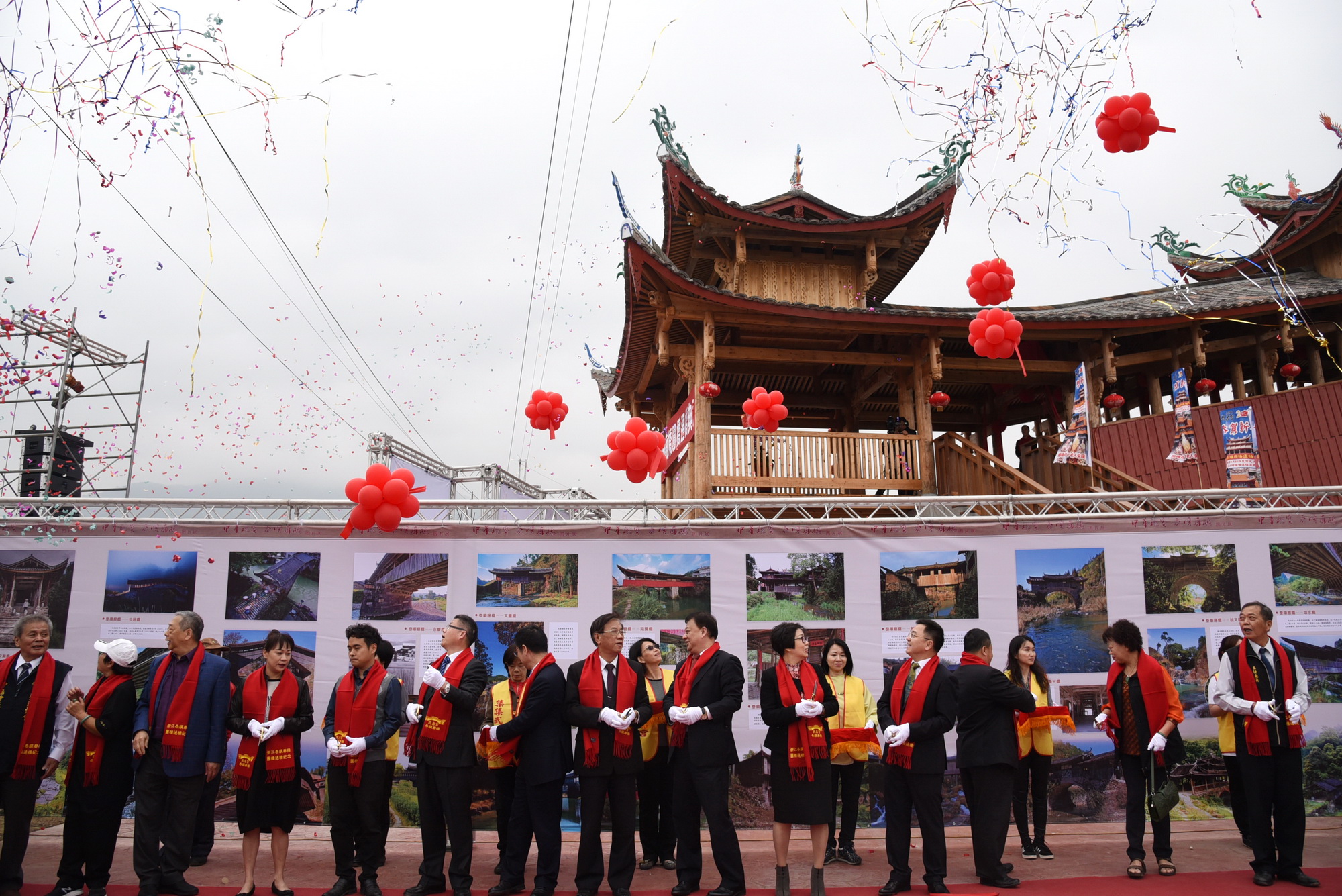 相關圖片3-南投新亮點  浙江泰順全木造廊橋集集通橋