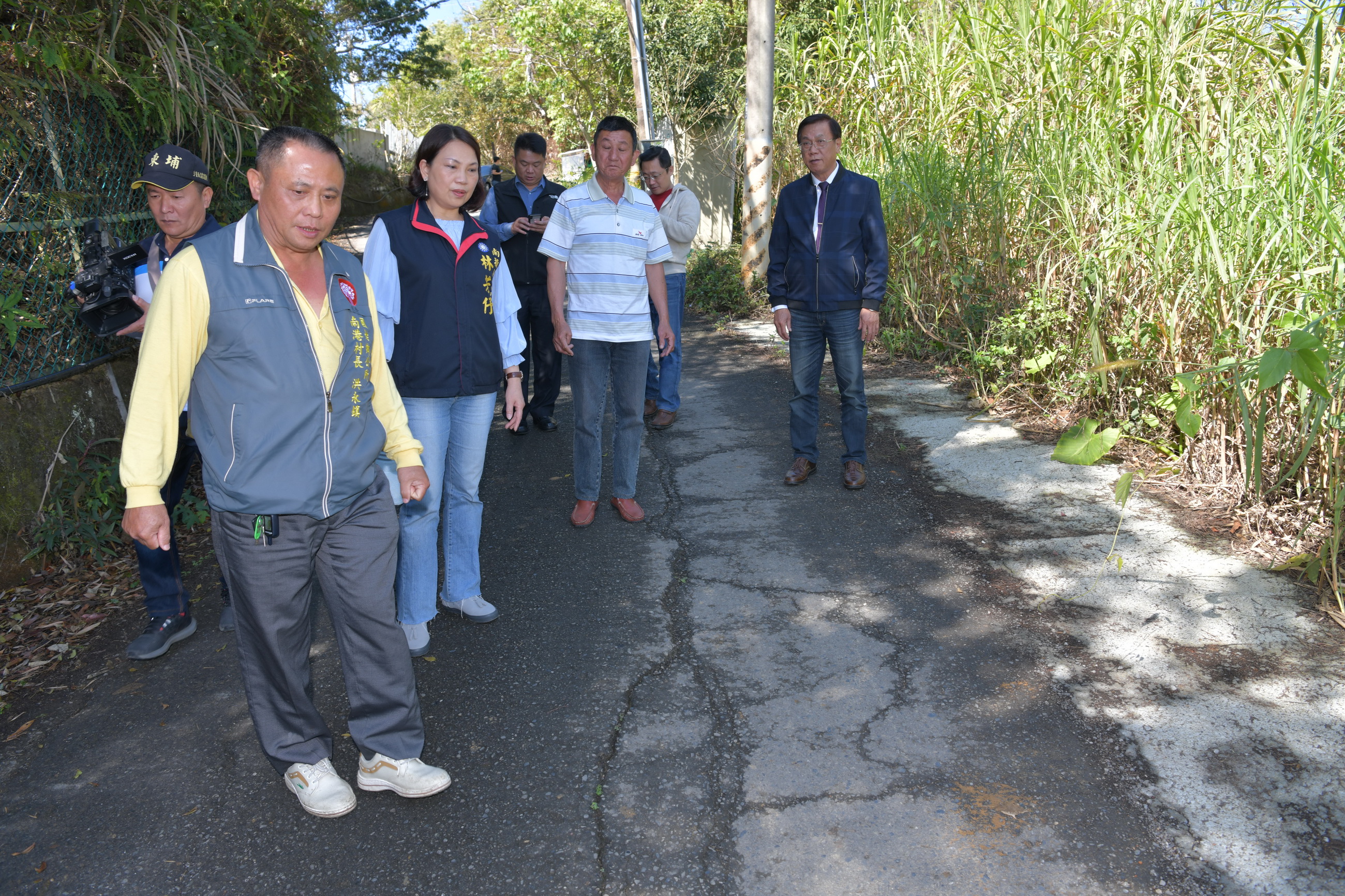 圖片-九份二山產業道路將改善　遊客上山更安全