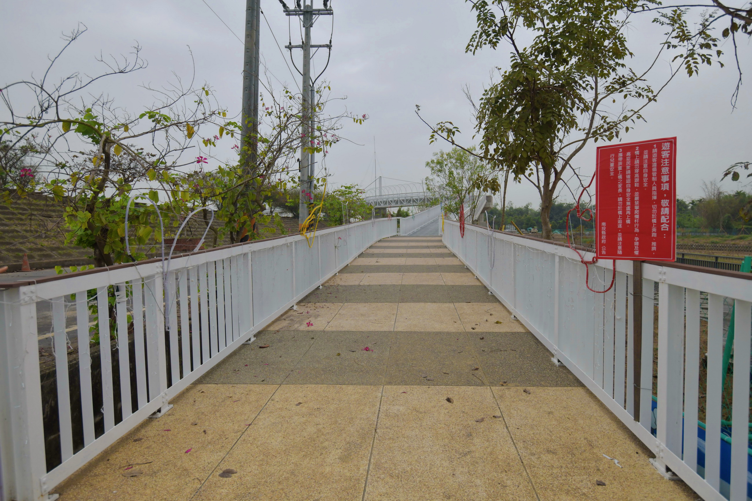 相關圖片1-浪漫情人橋將每晚點燈2小時　入口處管制車輛