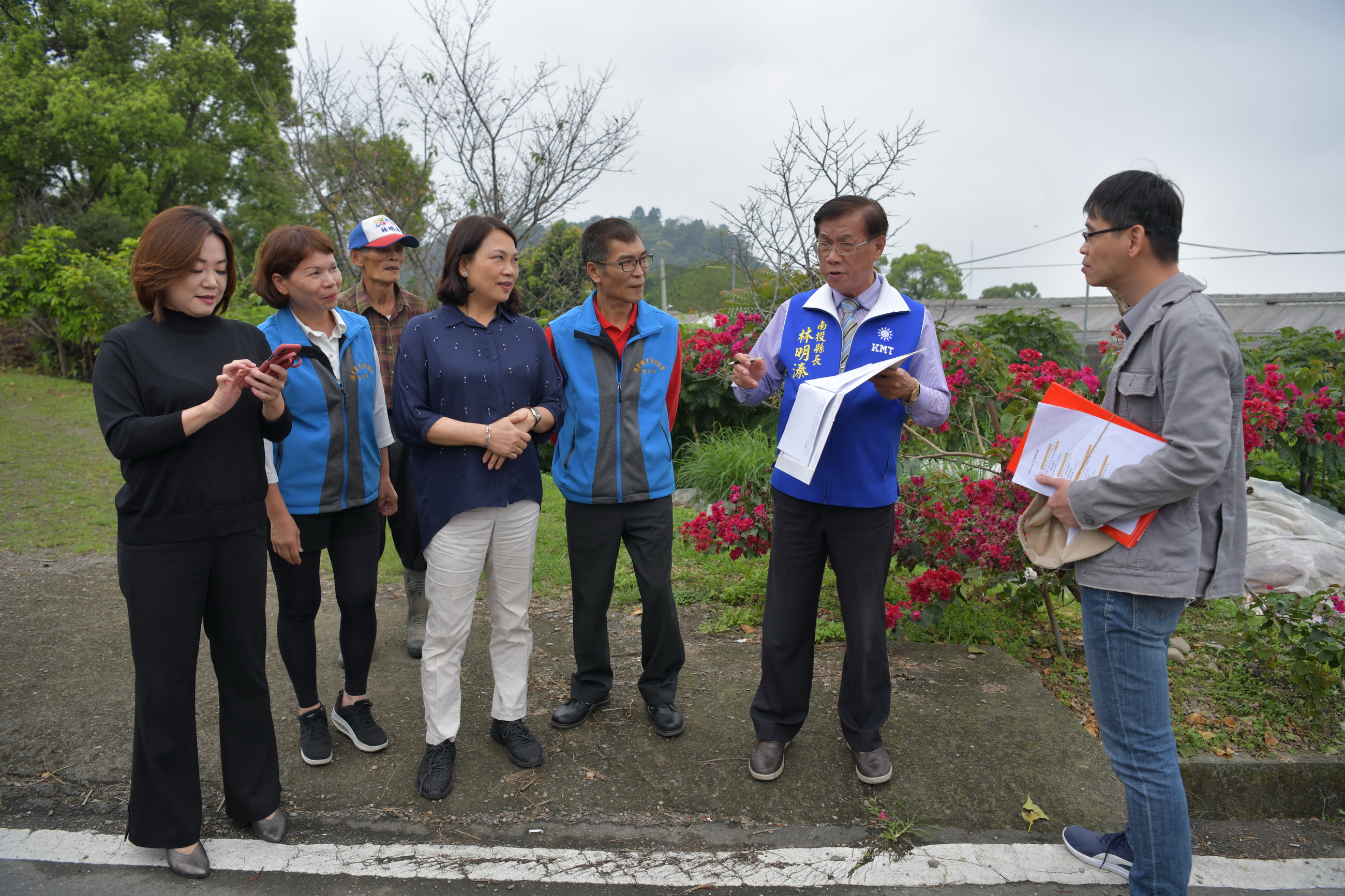 圖片-縣府花費逾7百萬元　改善埔里多處道路