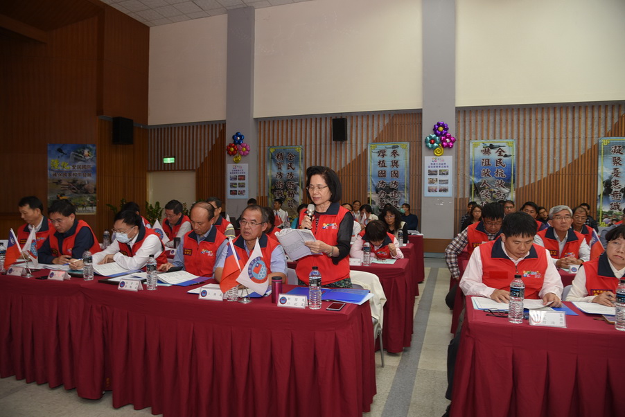 相關圖片3-投縣三合一會報首採無脚本演練 模擬複合災害防救過程擬真