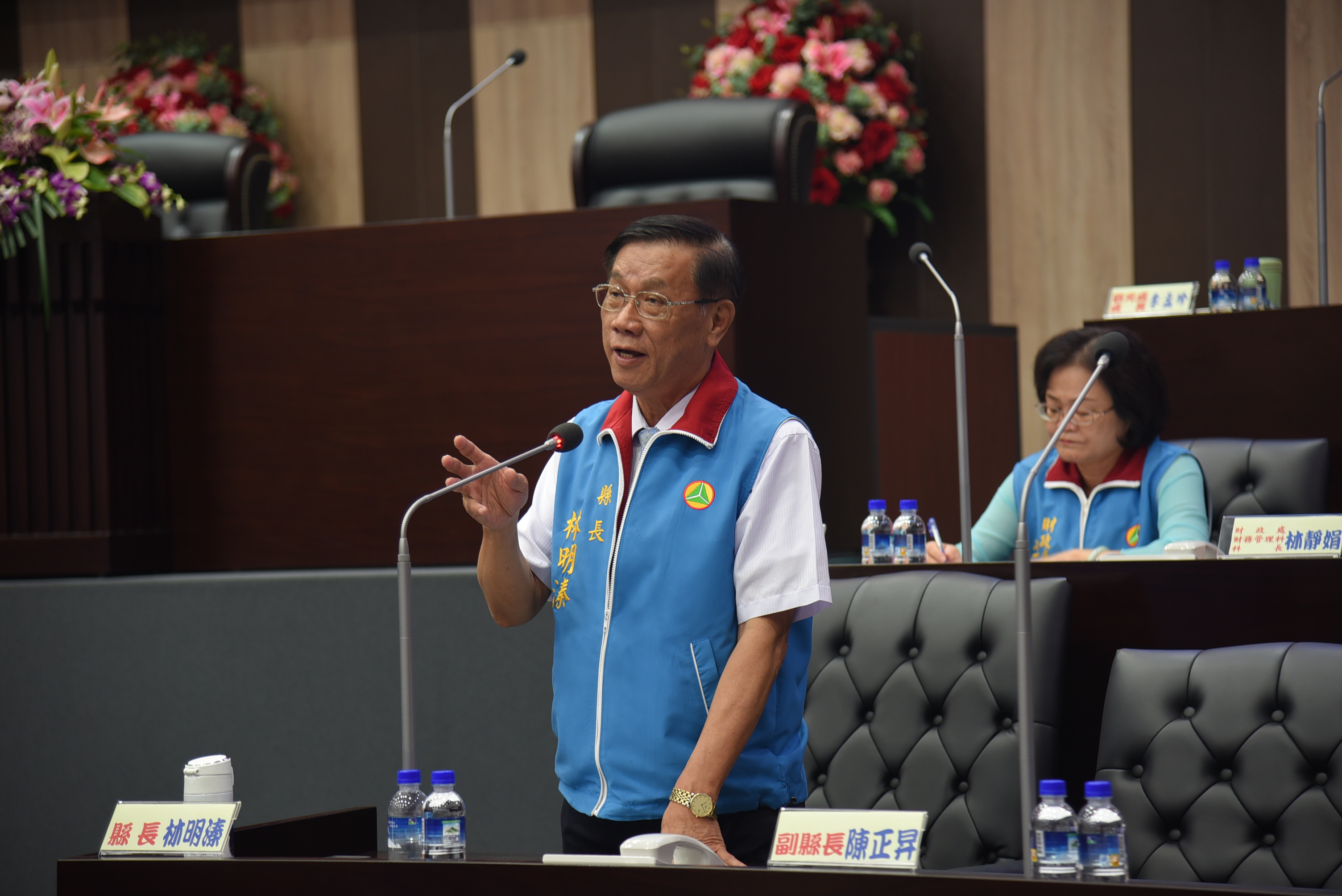 圖片-520豪大雨毀損多處道路 縣府已積極搶通