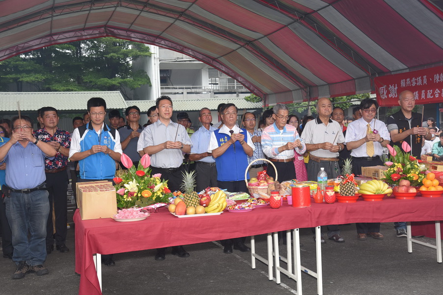 相關圖片1-南崗國中校舍重建動土 林縣長期許優化學習環境培育優秀人才
