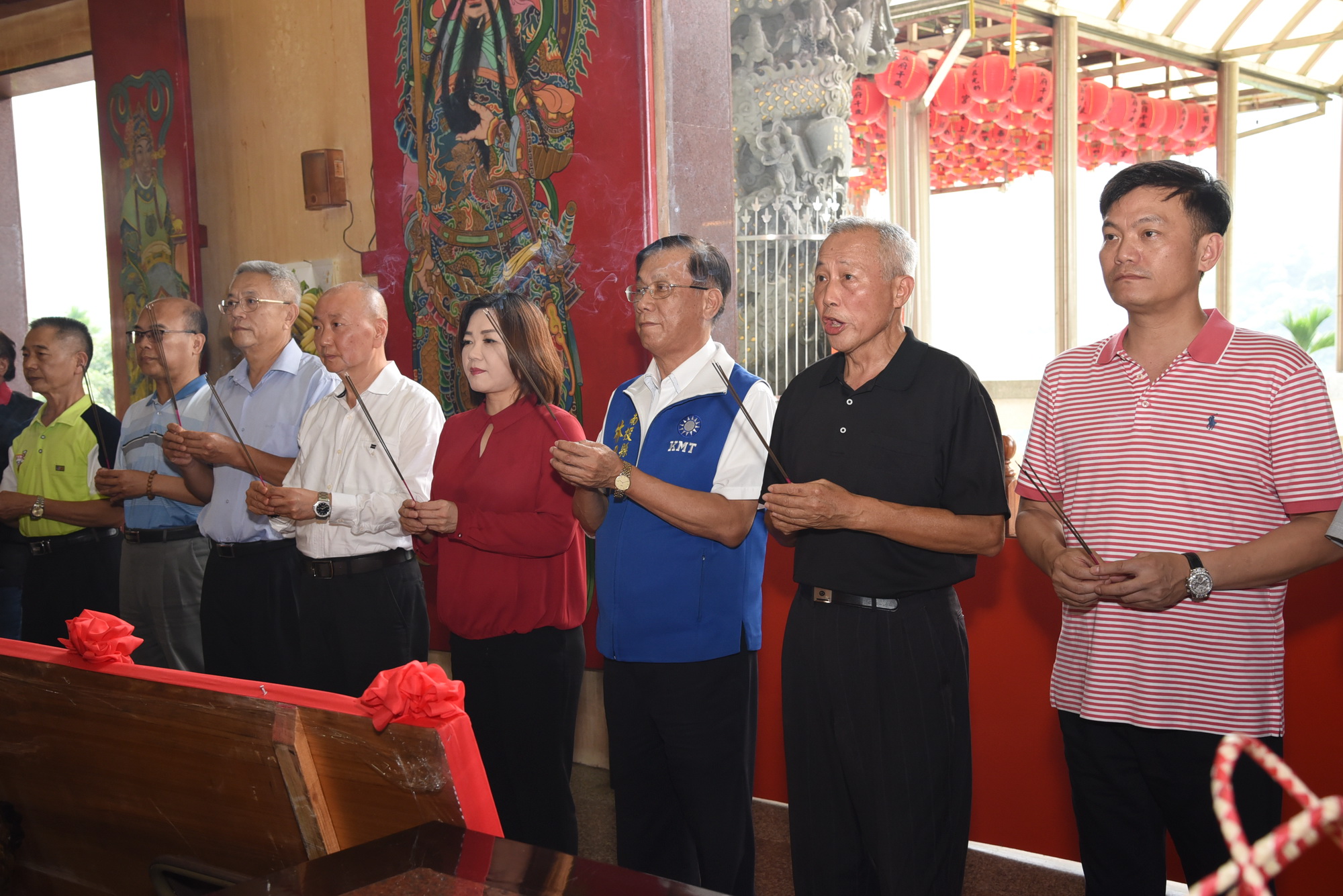 相關圖片1-國姓玉明宮五府千歲聖誕  林縣長贈匾祝賀