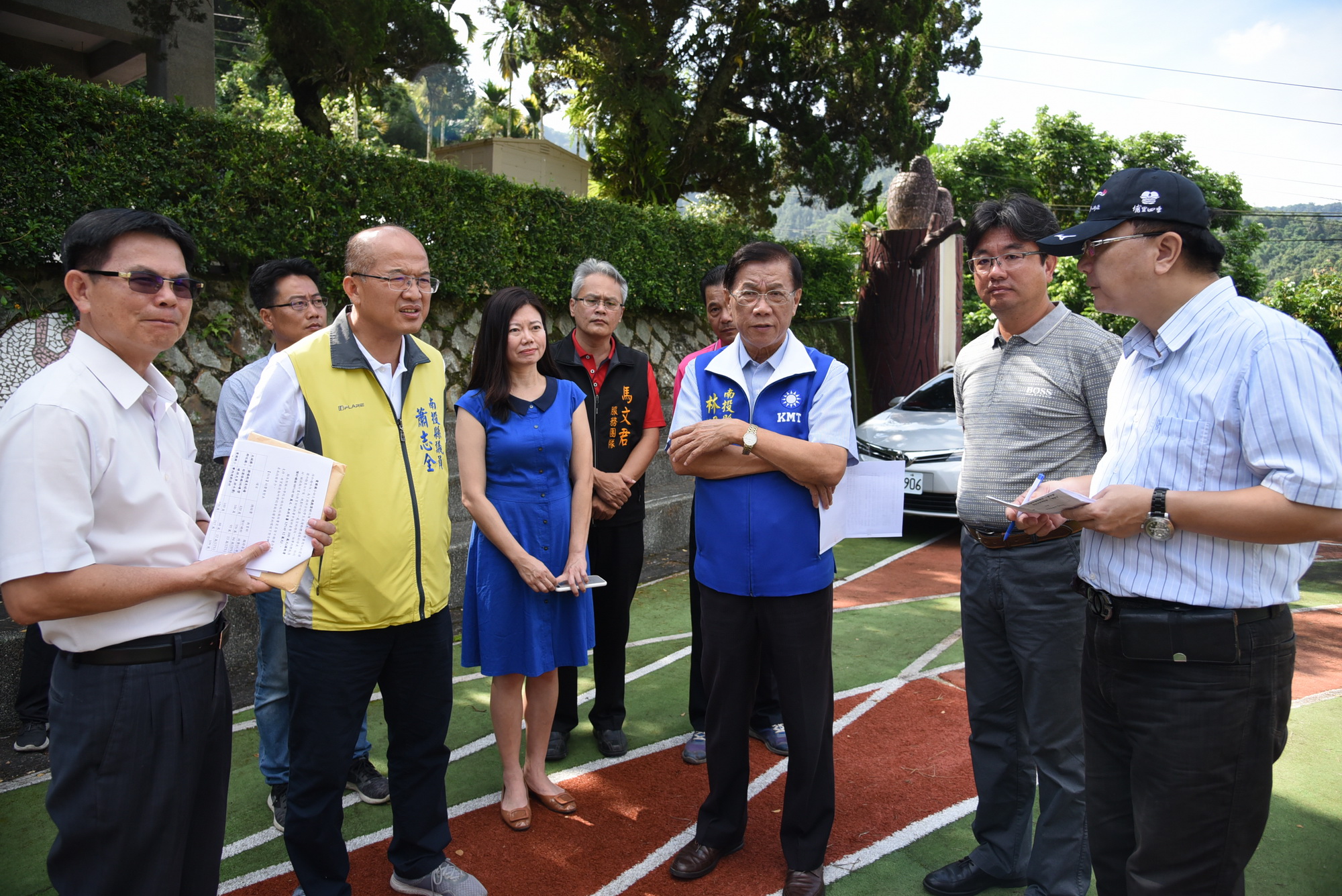 圖片-林縣長關心偏鄉學校教學環境  爭取經費改善