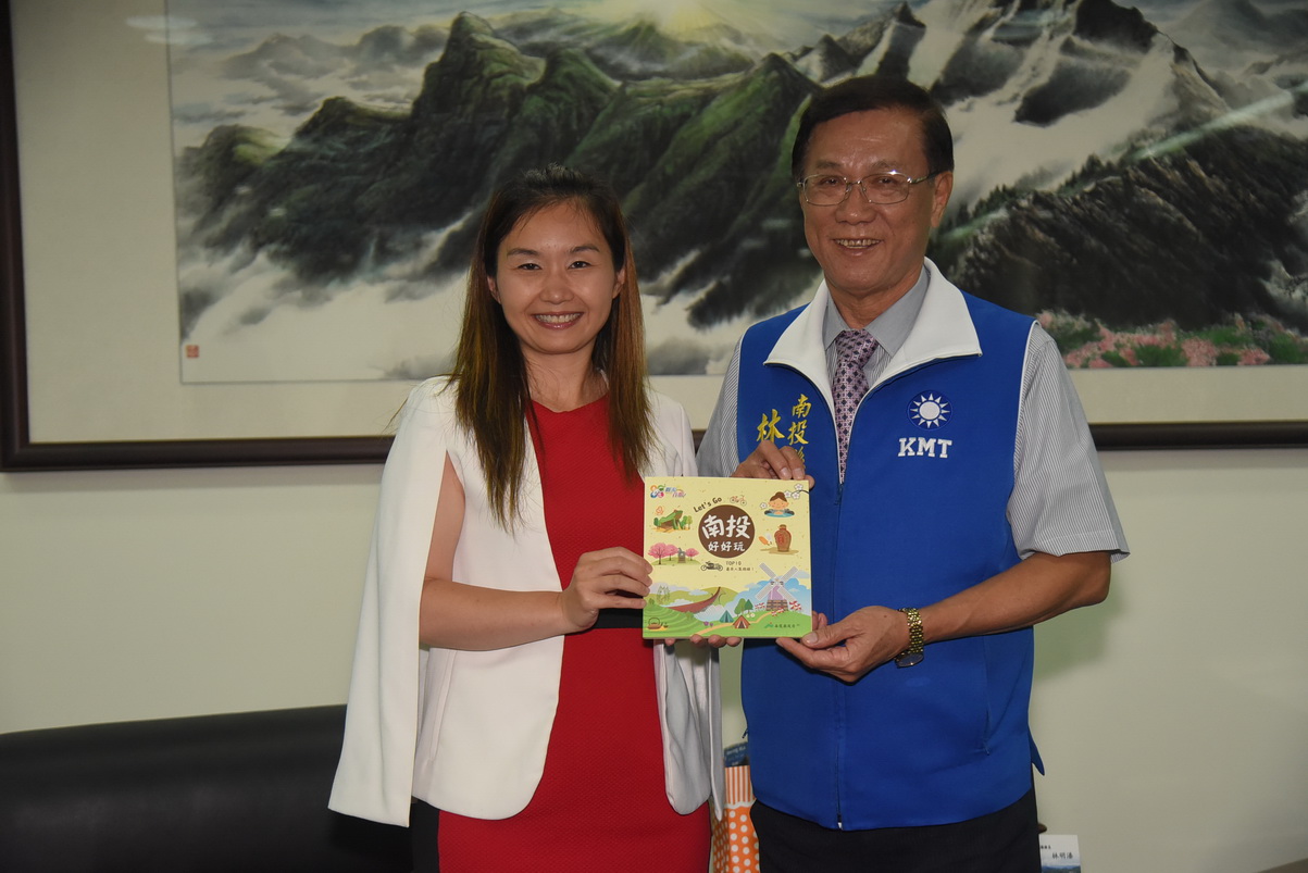 圖片-加拿大省議員康安禮拜會 林縣長盼促進兩地交流