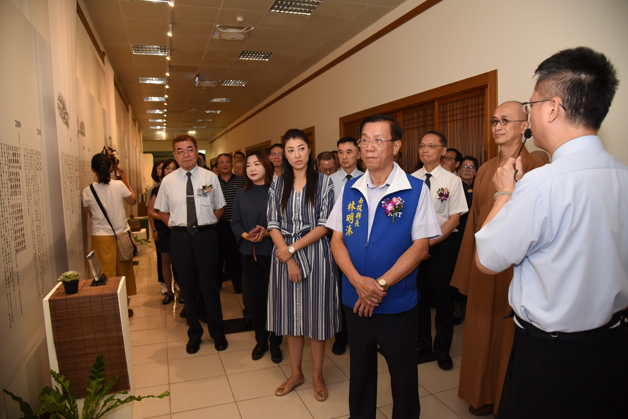 相關圖片1-林縣長出席慈濟南投願力館啟用儀式