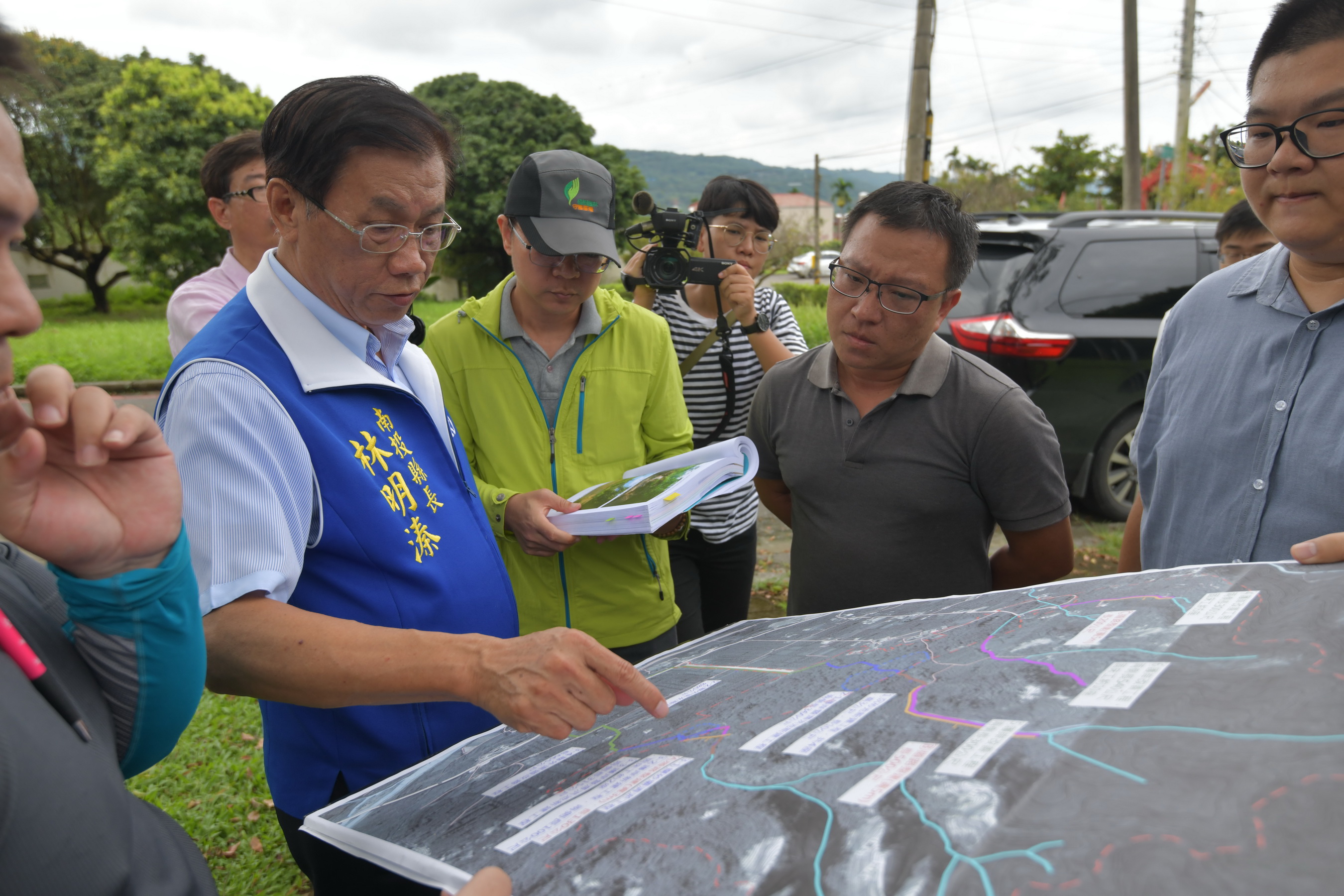 圖片-縣府將進行九九峰集水區野溪治理工程