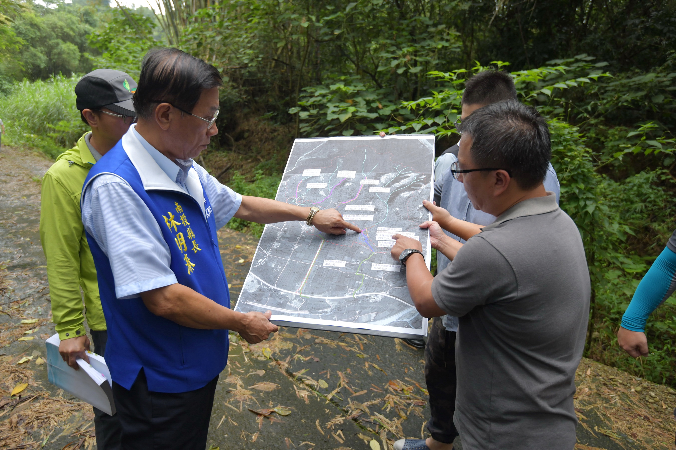 相關圖片2-縣府將進行九九峰集水區野溪治理工程