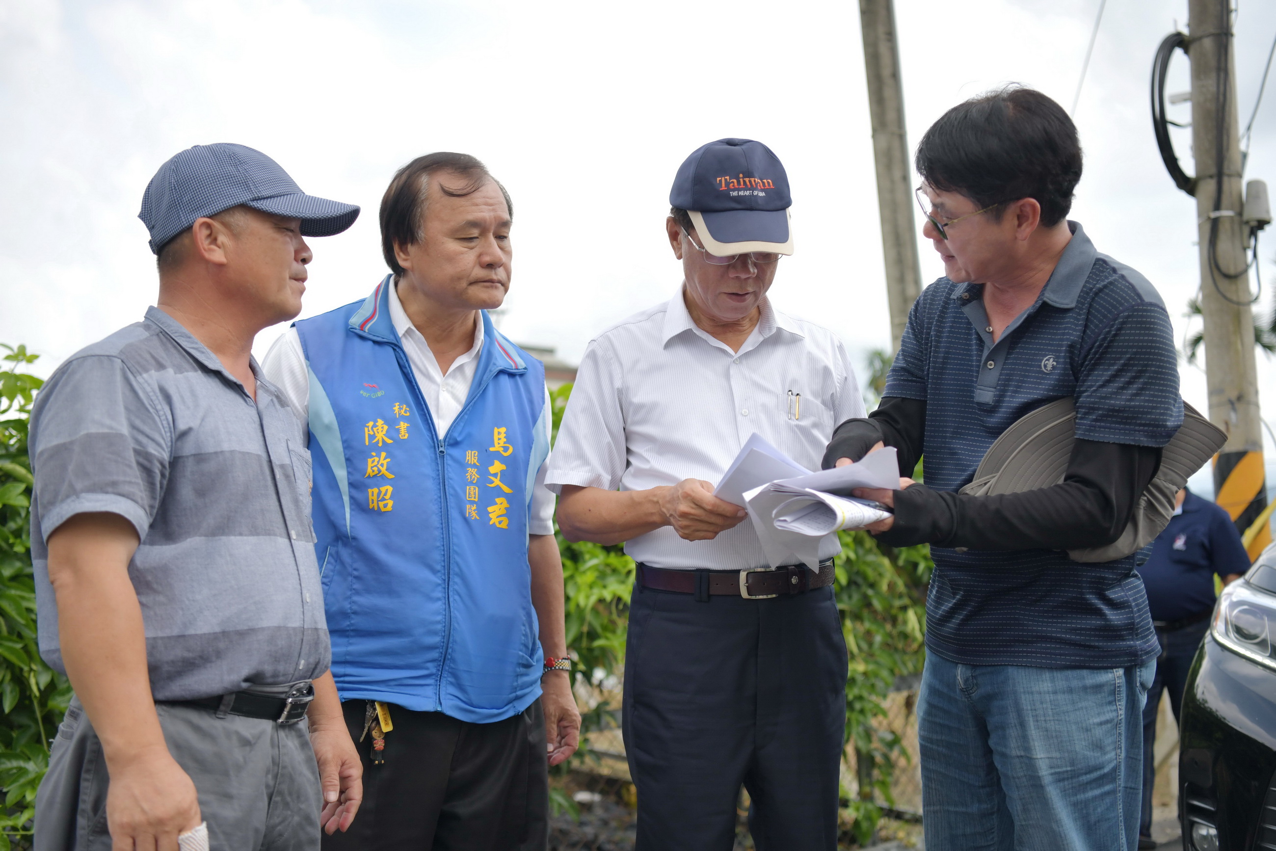 相關圖片1-縣府斥資約600萬　改善草屯鎮重劃區農路