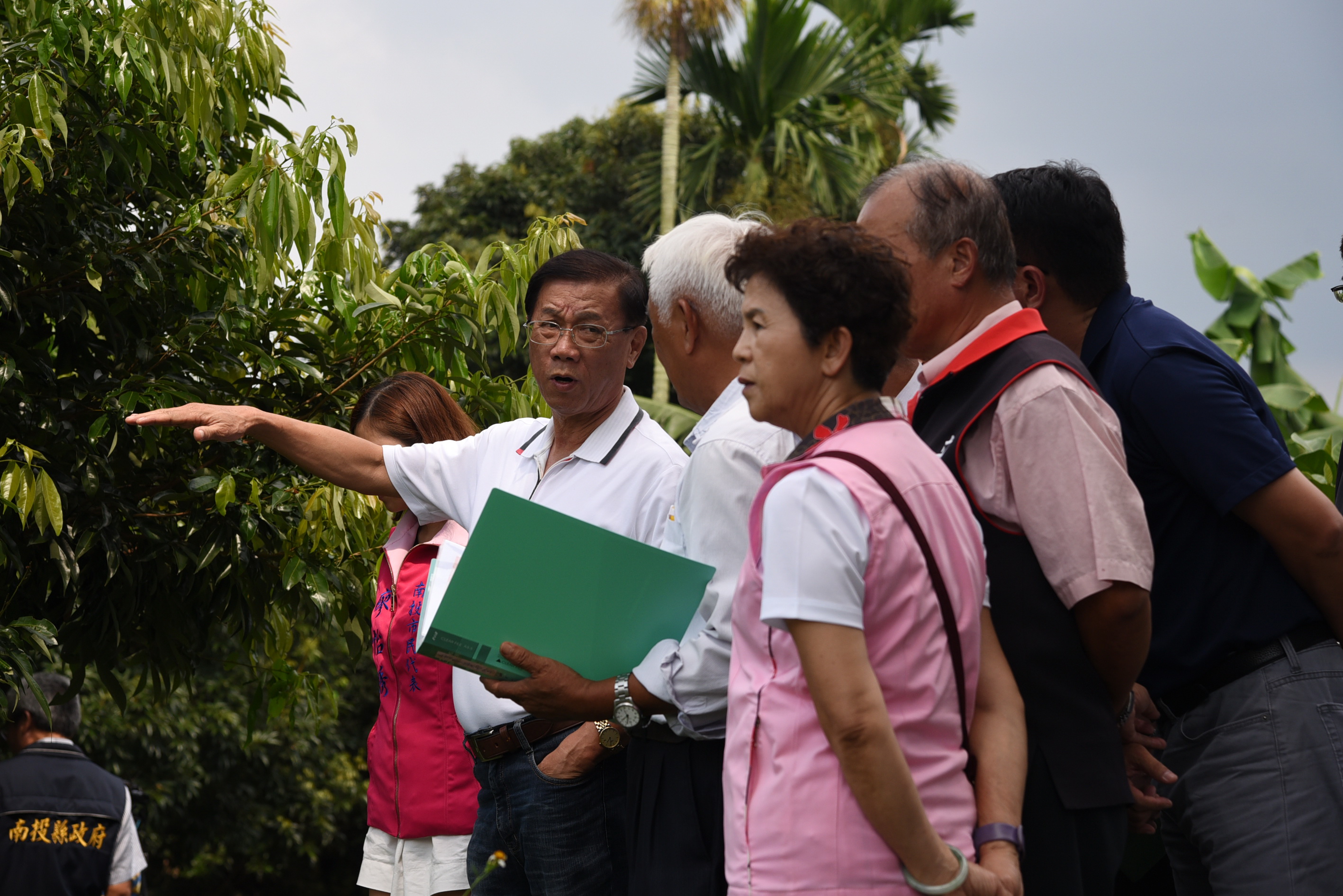 圖片-林縣長會勘漳和社區步道 將延伸至易經大學