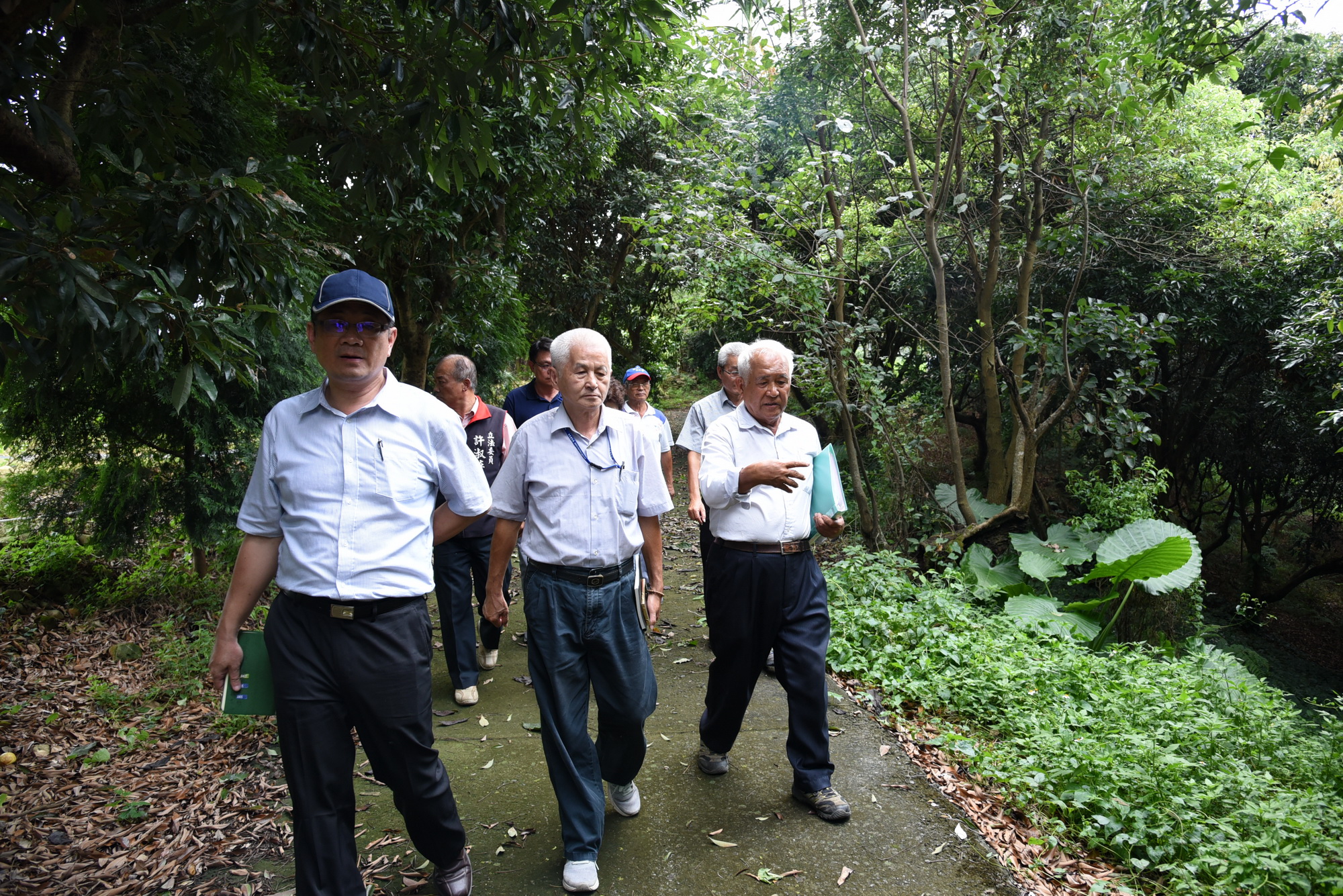 相關圖片1-林縣長會勘漳和社區步道 將延伸至易經大學