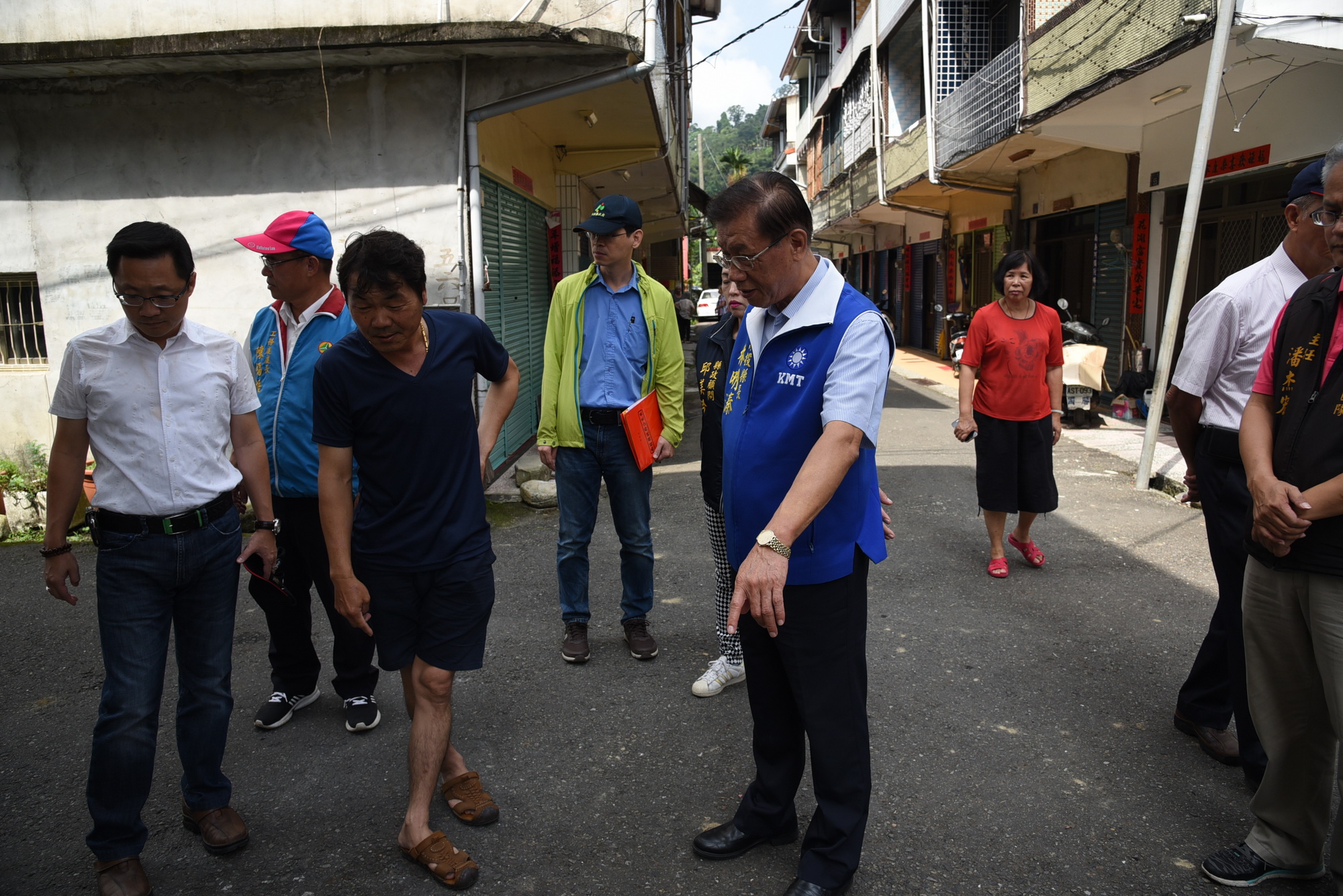 相關圖片1-九份二山龍南路施工改善 建構安全觀光路網