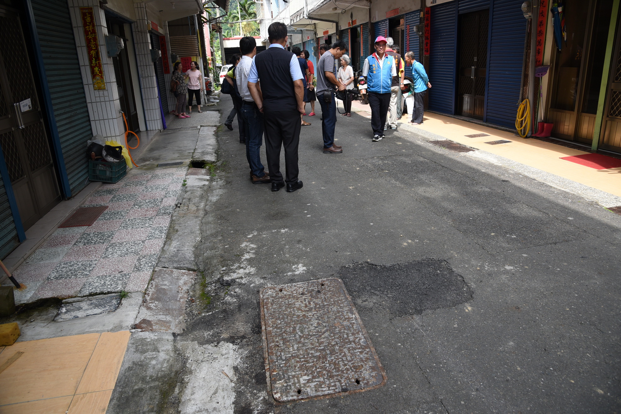 相關圖片2-九份二山龍南路施工改善 建構安全觀光路網