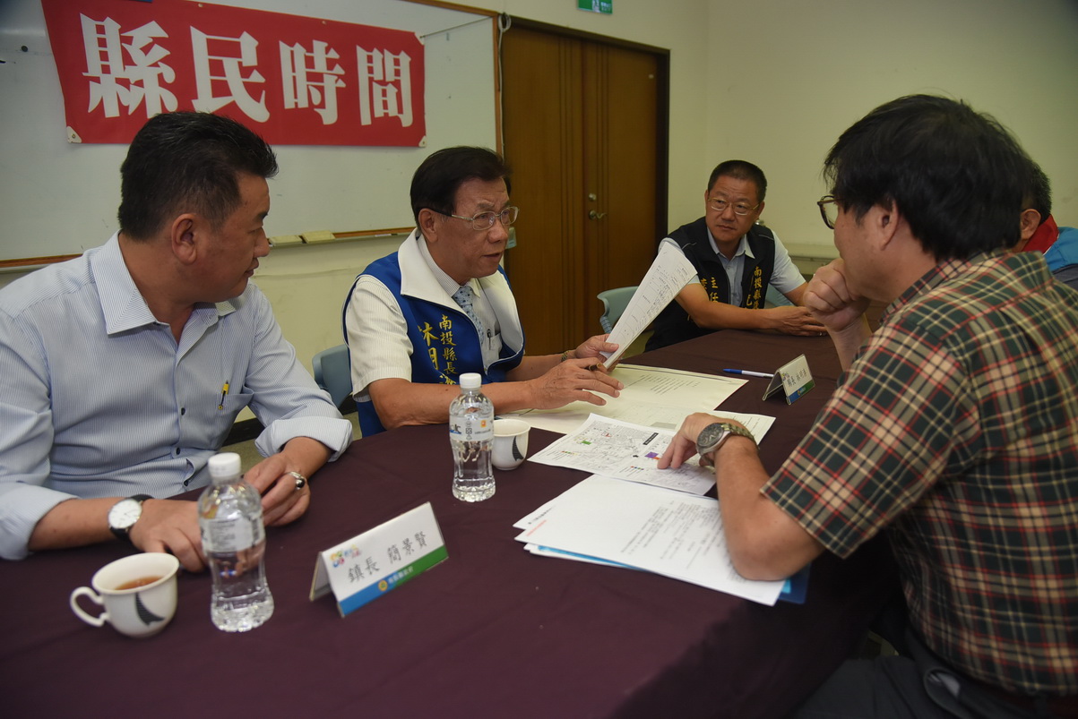 圖片-草屯加老重劃區路窄溝深 林縣長指示研議改善