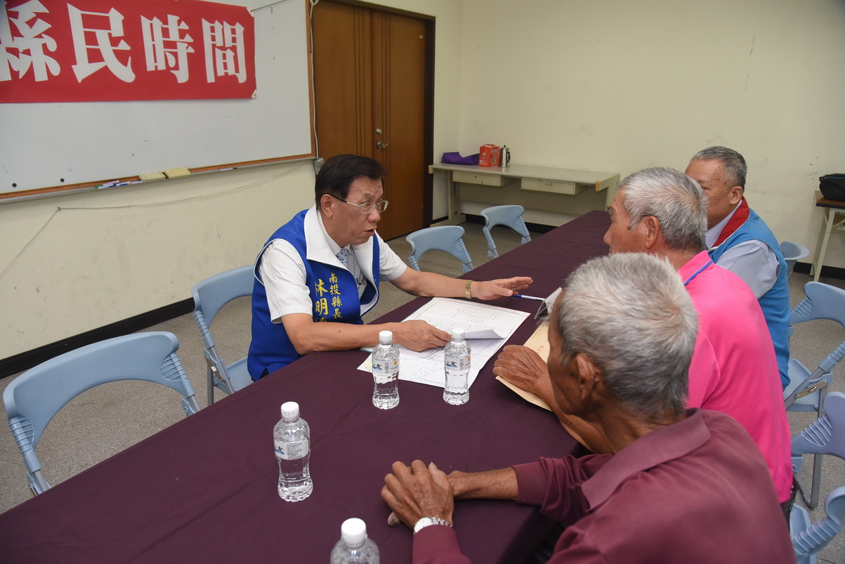 相關圖片1-草屯加老重劃區路窄溝深 林縣長指示研議改善