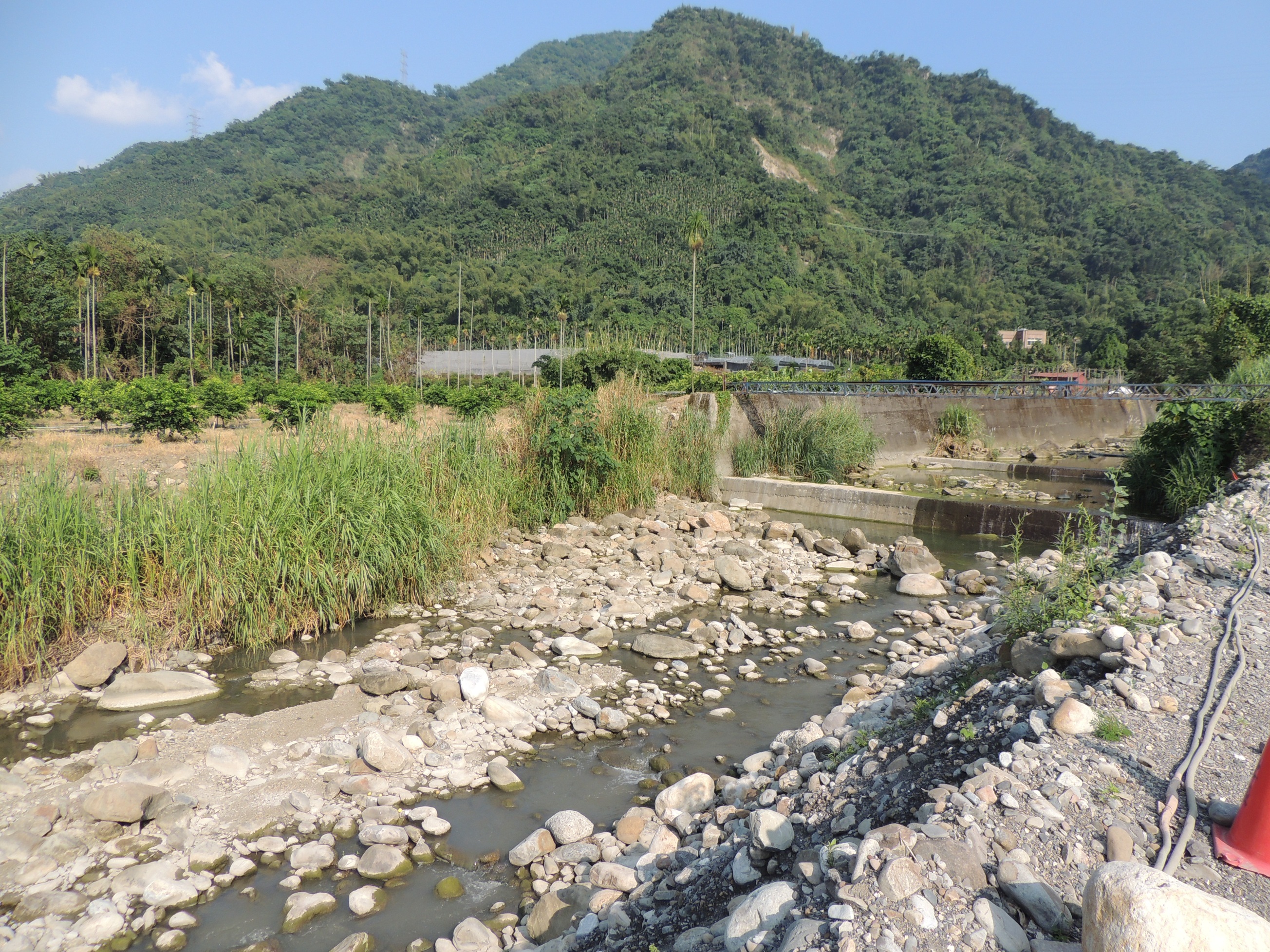 相關圖片2-路窄、隧道漆黑、野溪缺護岸待改善  縣長聽到也做到