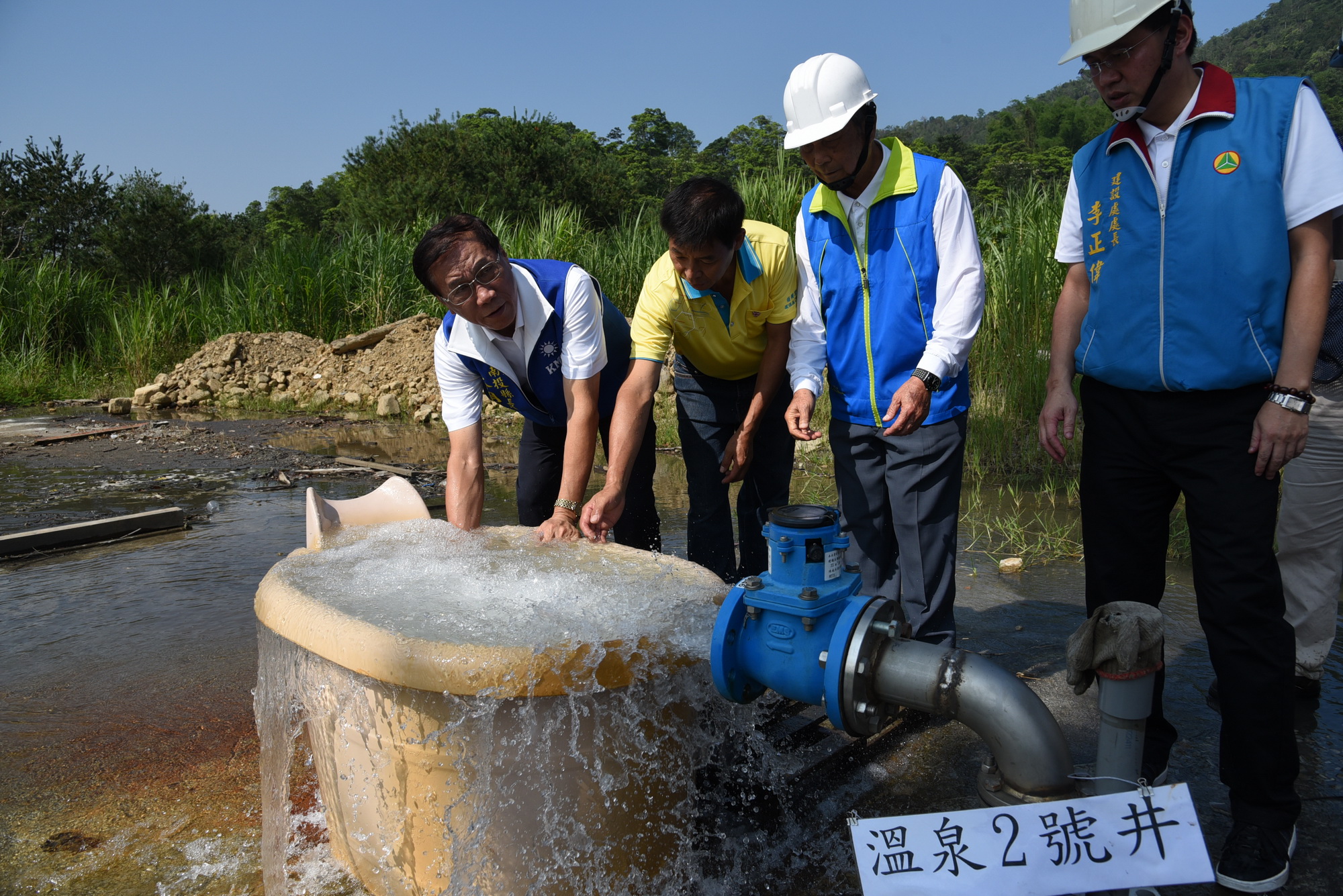 相關圖片2-林縣長視察埔里兩產業園區進度 歡迎廠商投資進駐