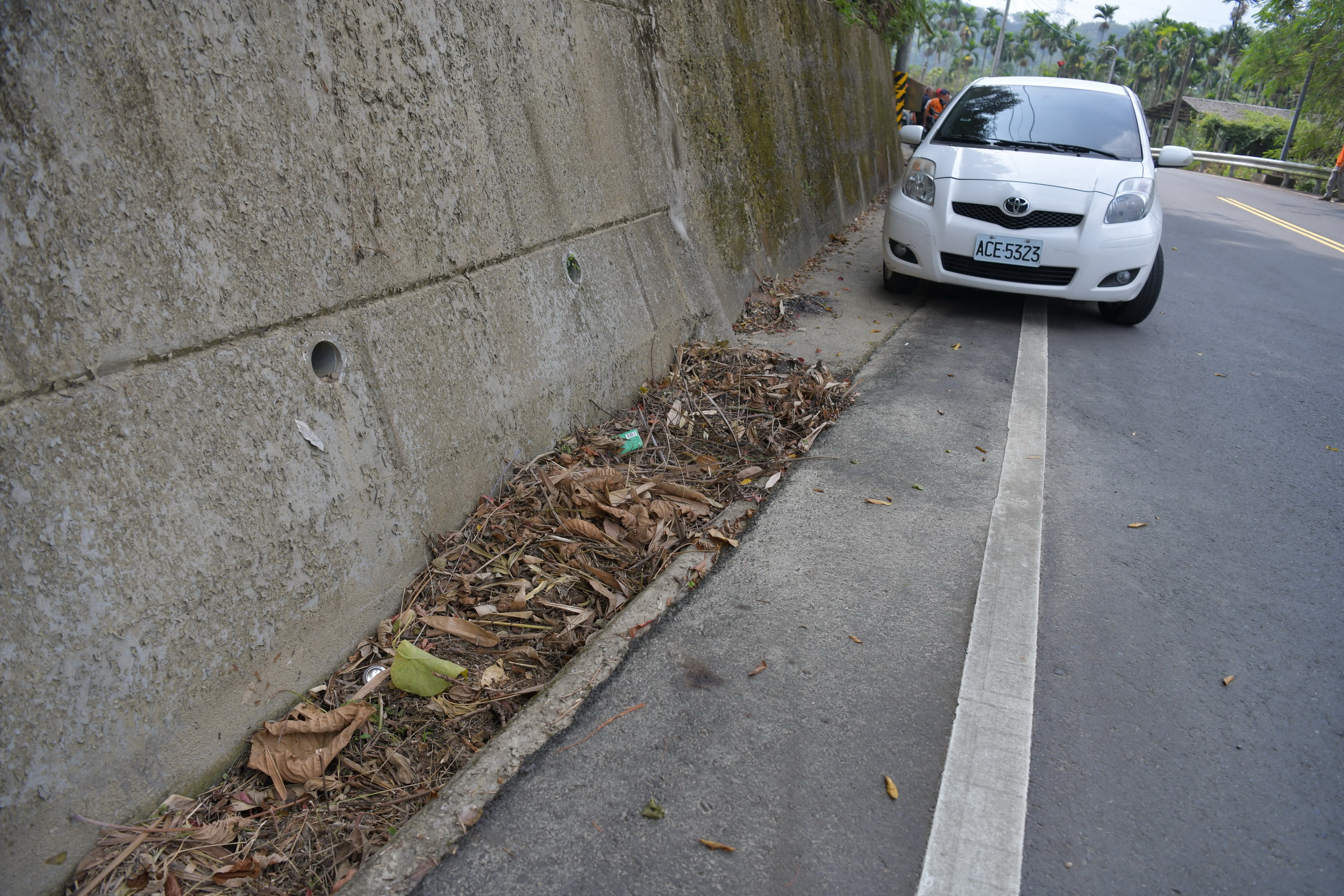 相關圖片4-縣府將花費470萬元　修繕中寮鄉道農路及排水