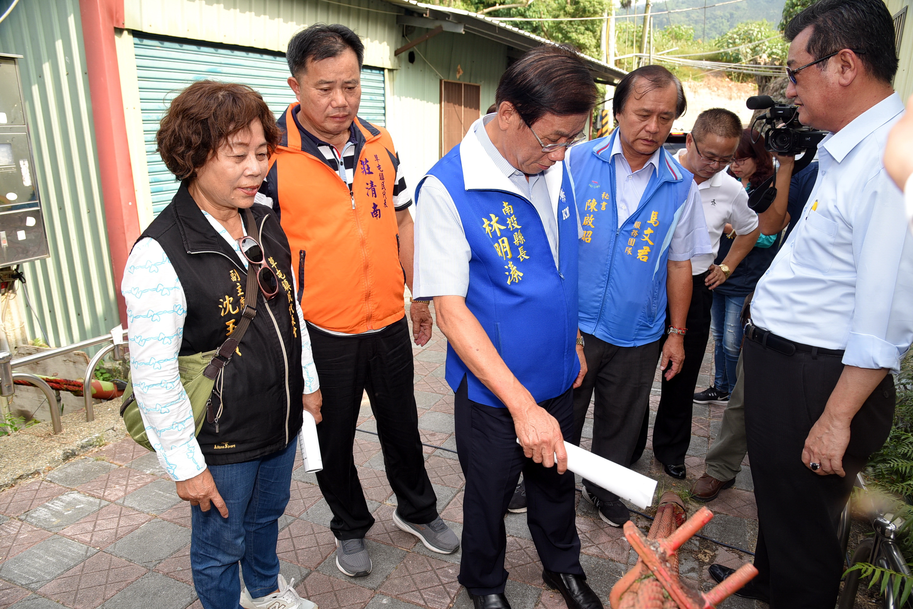 相關圖片1-草屯雙十吊橋老舊待修 林縣長指示爭取中央經費改善
