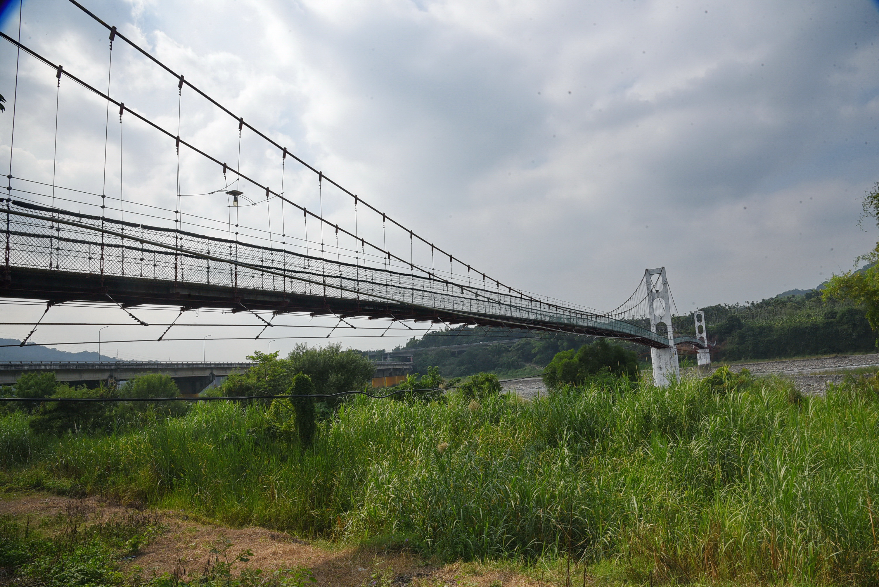 相關圖片2-草屯雙十吊橋老舊待修 林縣長指示爭取中央經費改善