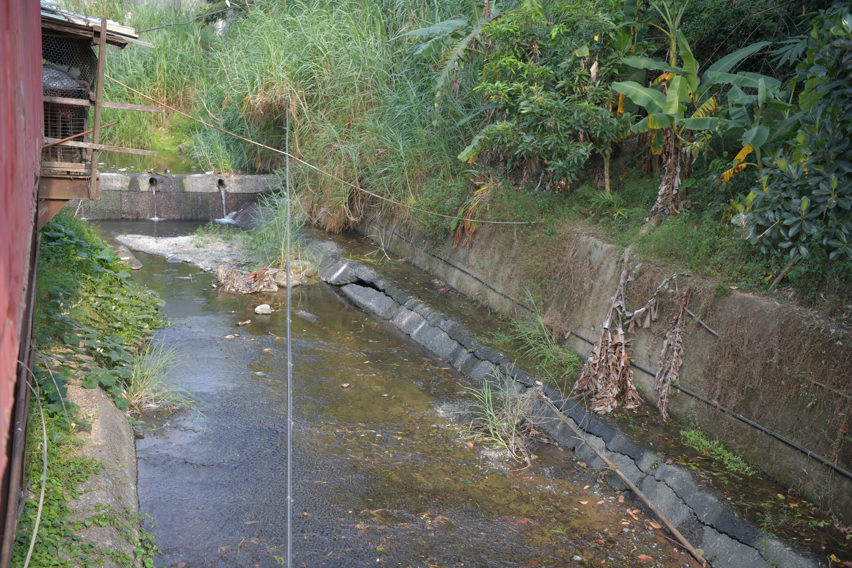 相關圖片1-縣府將花500萬元　加強水里集集坑溝護岸