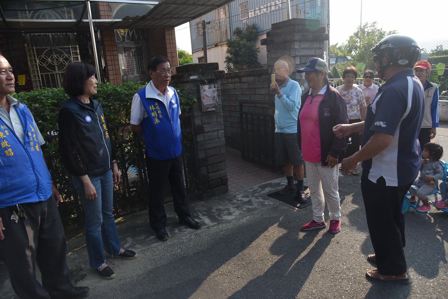 相關圖片1-投4線及投5線路面老舊毀損林縣長會勘指示改善