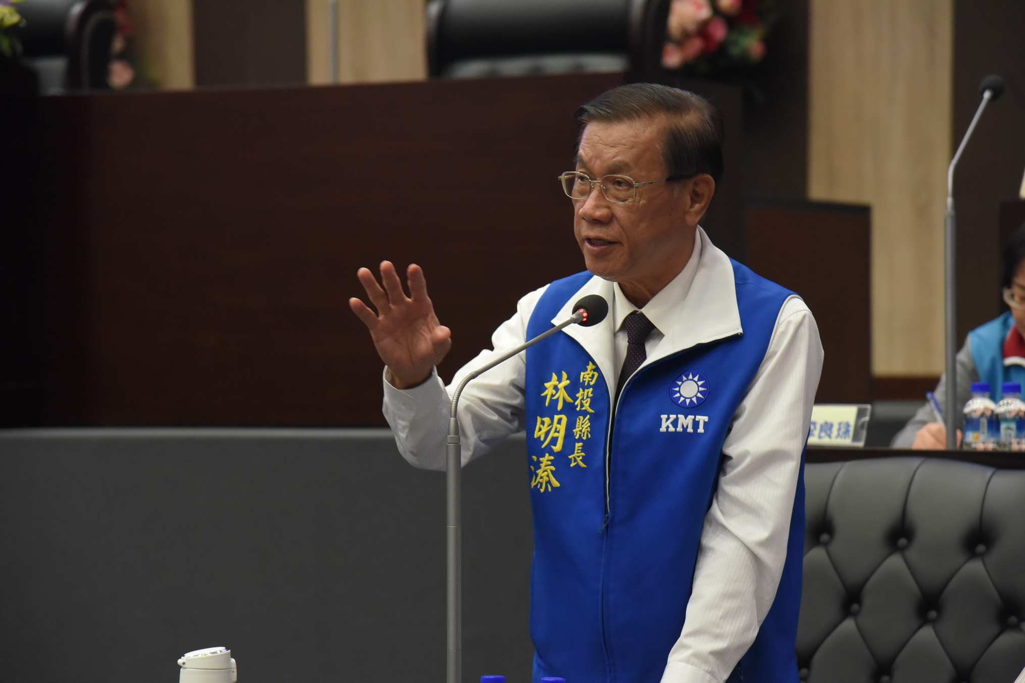 圖片-南投市停車難 林縣長：改善交通興建停車場確有必要