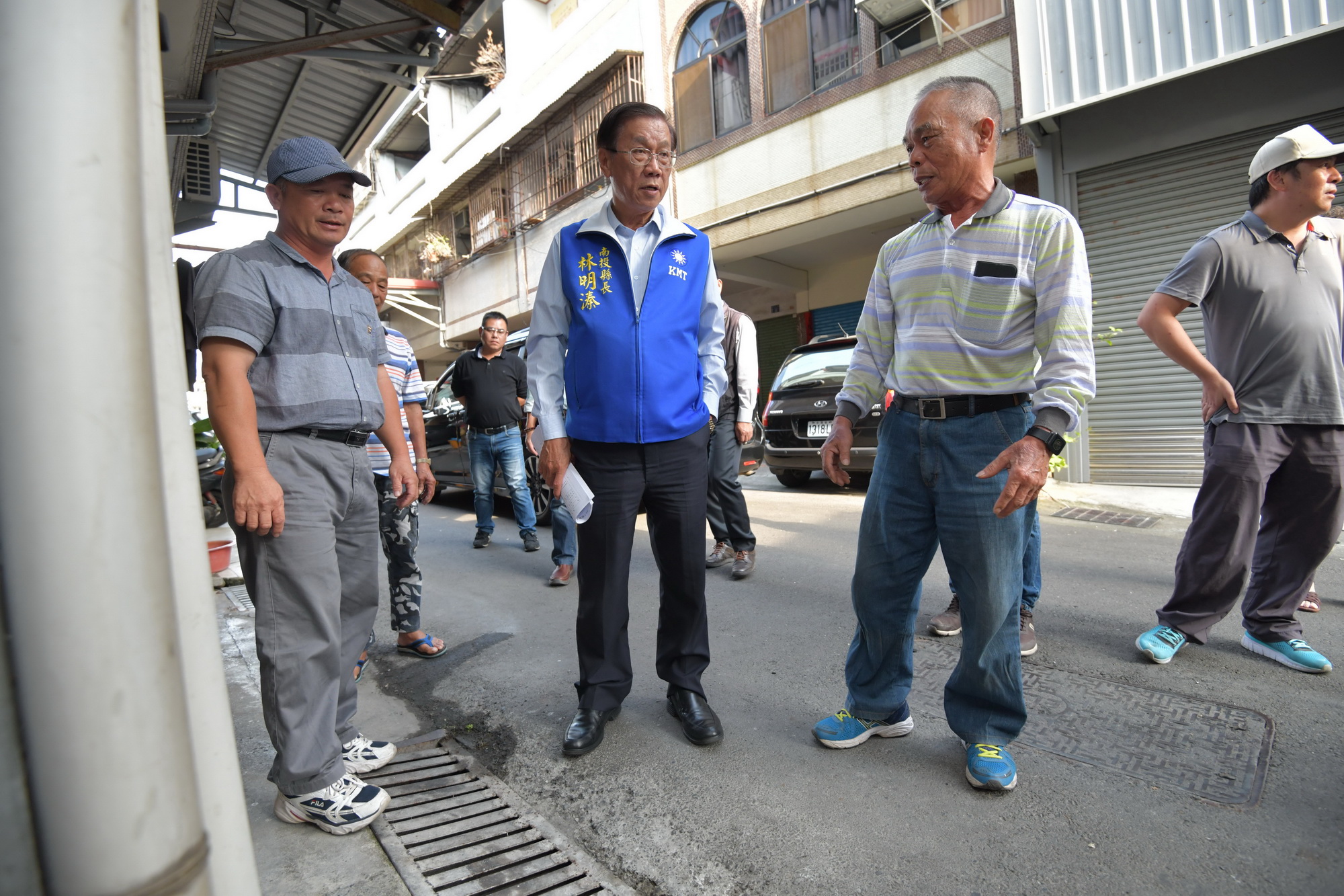 相關圖片2-縣府籌措1200萬元　改善南投草屯道路及排水