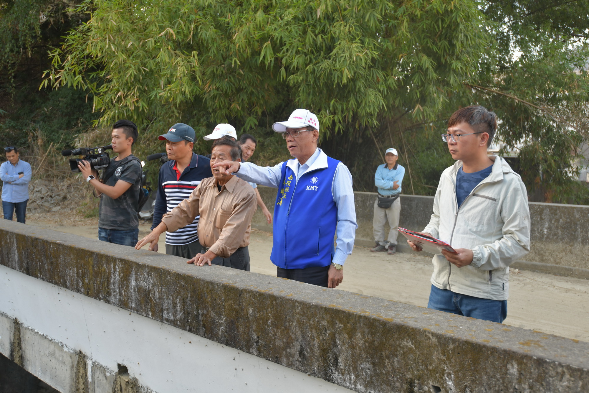 相關圖片4-縣府籌措1200萬元　改善南投草屯道路及排水