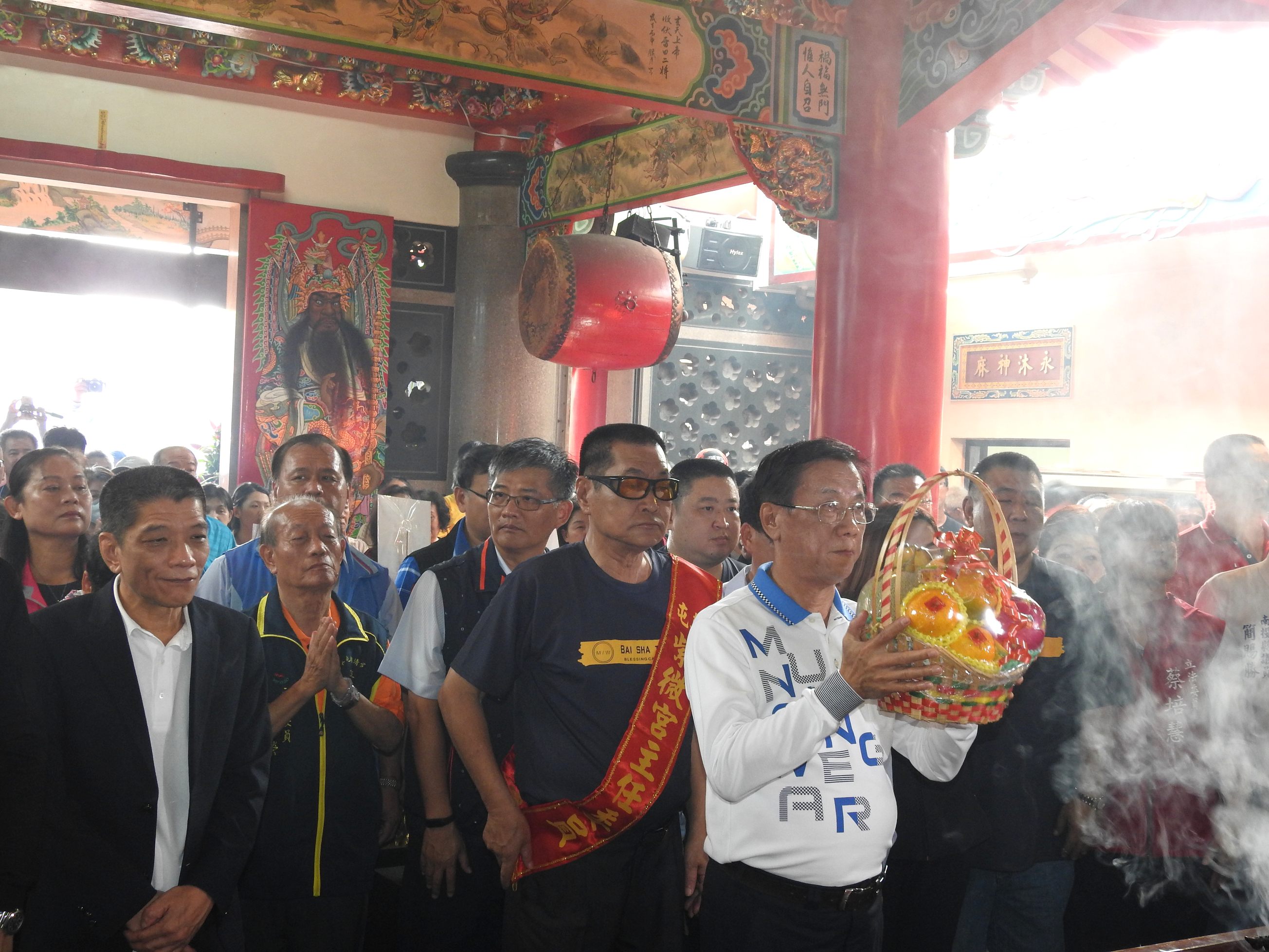圖片-草屯紫微宮邀請大甲、山邊、白沙屯媽祖同行遶境祈安