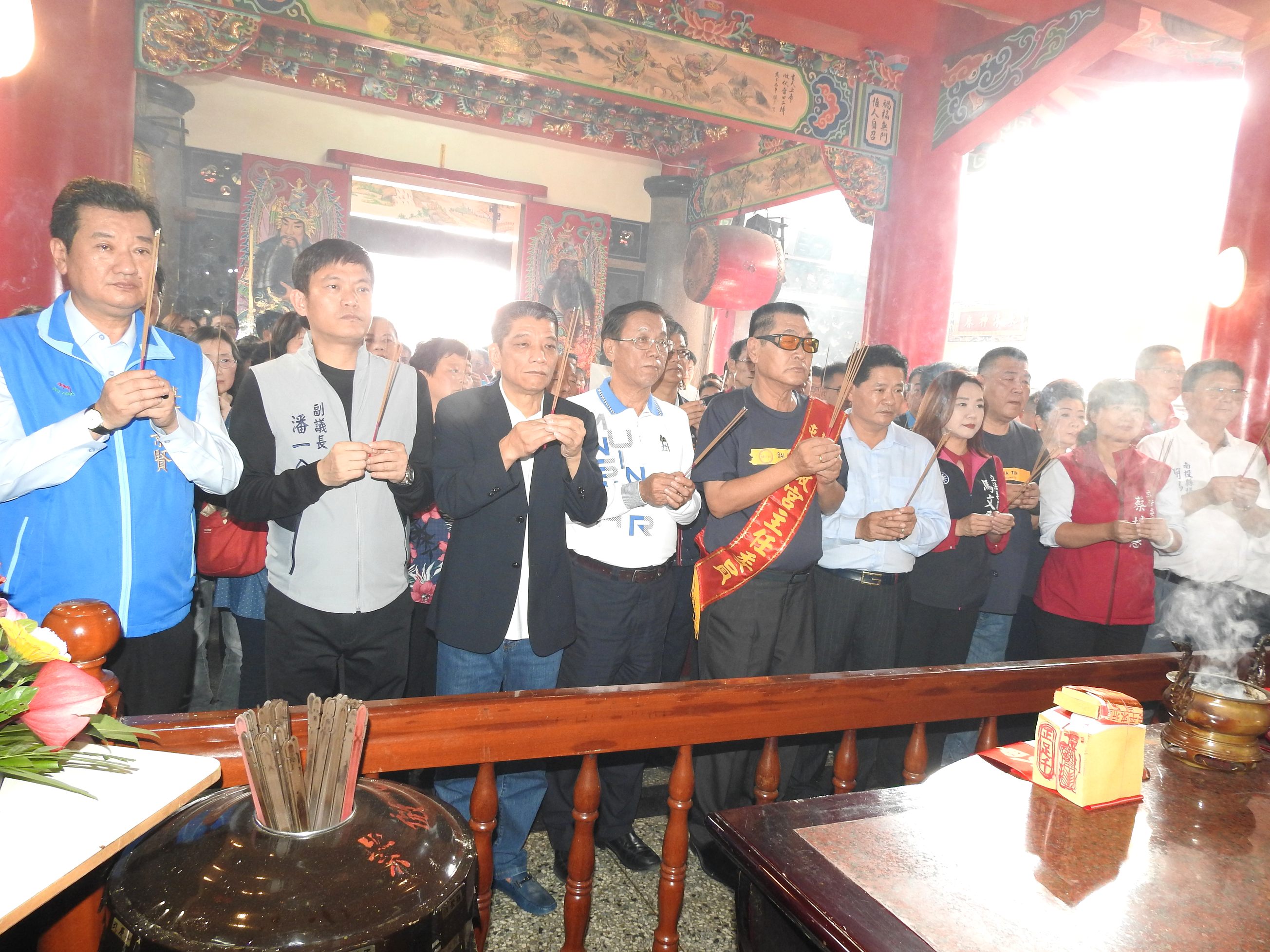 相關圖片2-草屯紫微宮邀請大甲、山邊、白沙屯媽祖同行遶境祈安