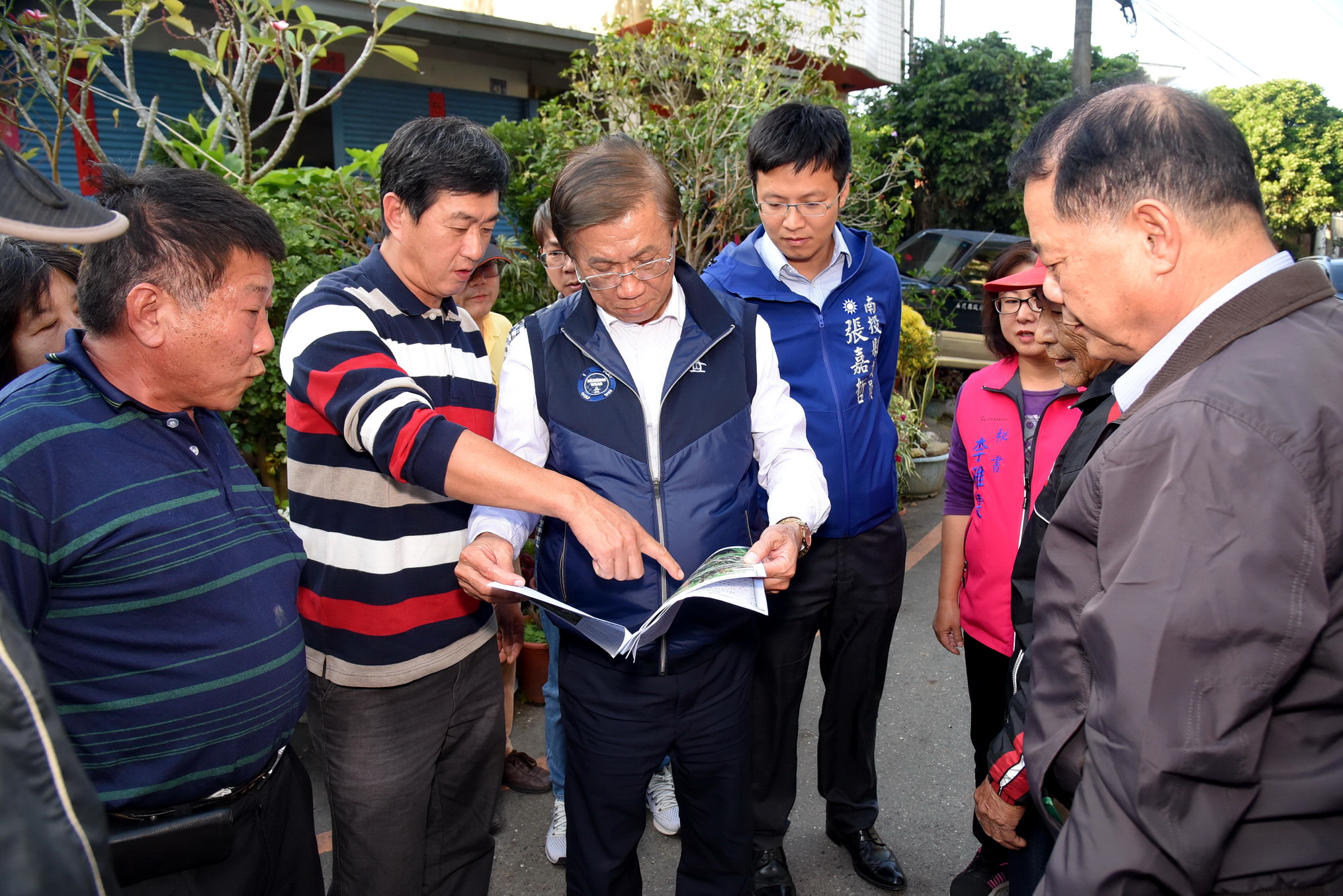 相關圖片4-中寮鄉4村8處野溪、排水有安全之虞 林縣長會勘改善