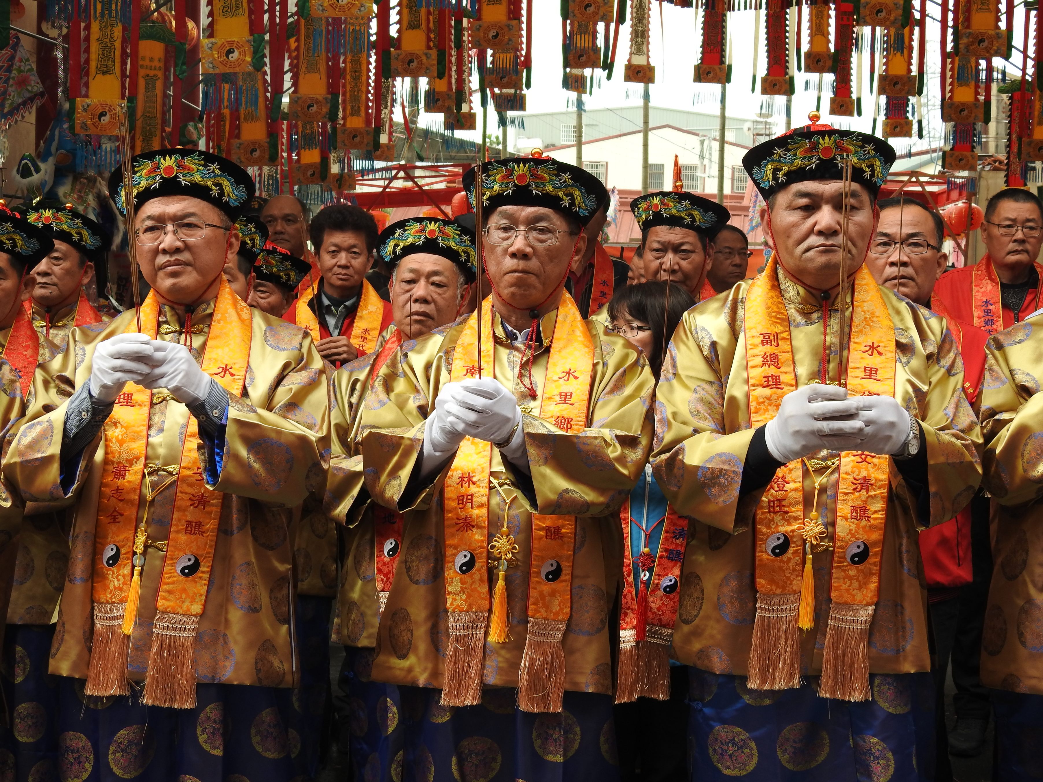 圖片-南投水里祈安清醮祭典開香 林縣長主持祈福歡慶