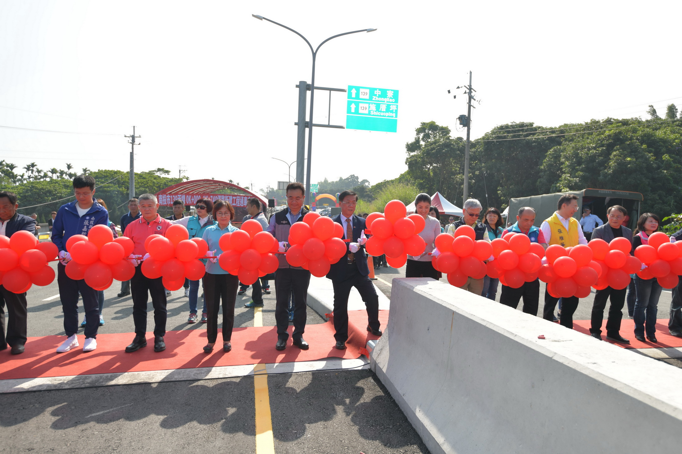 相關圖片4-南投市139丙線通車　有助紓解台3線上下班時間交通