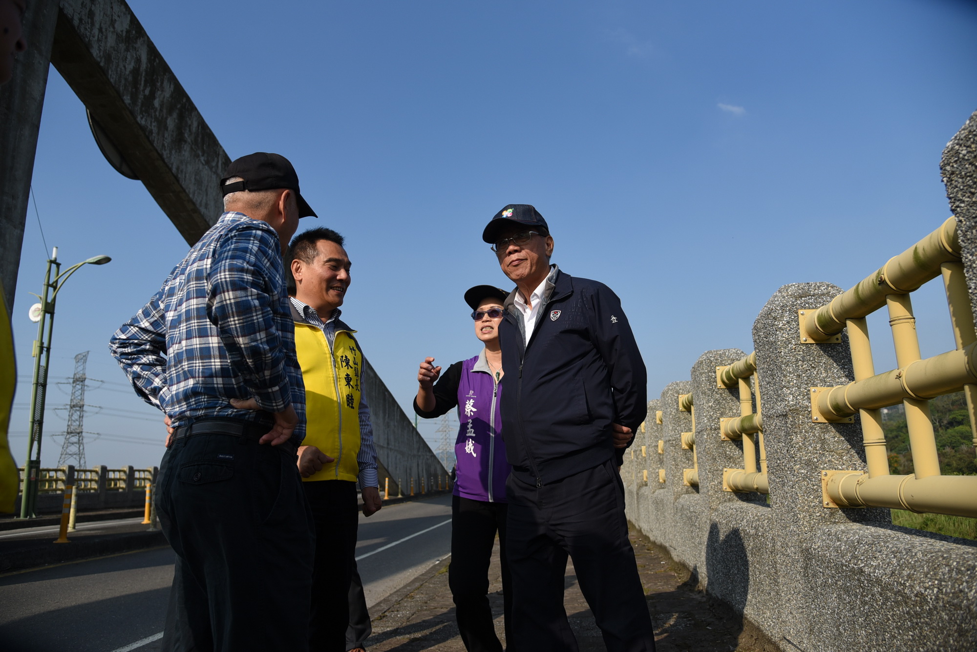 相關圖片2-打造竹山觀光新亮點  林縣長會勘設計光環境