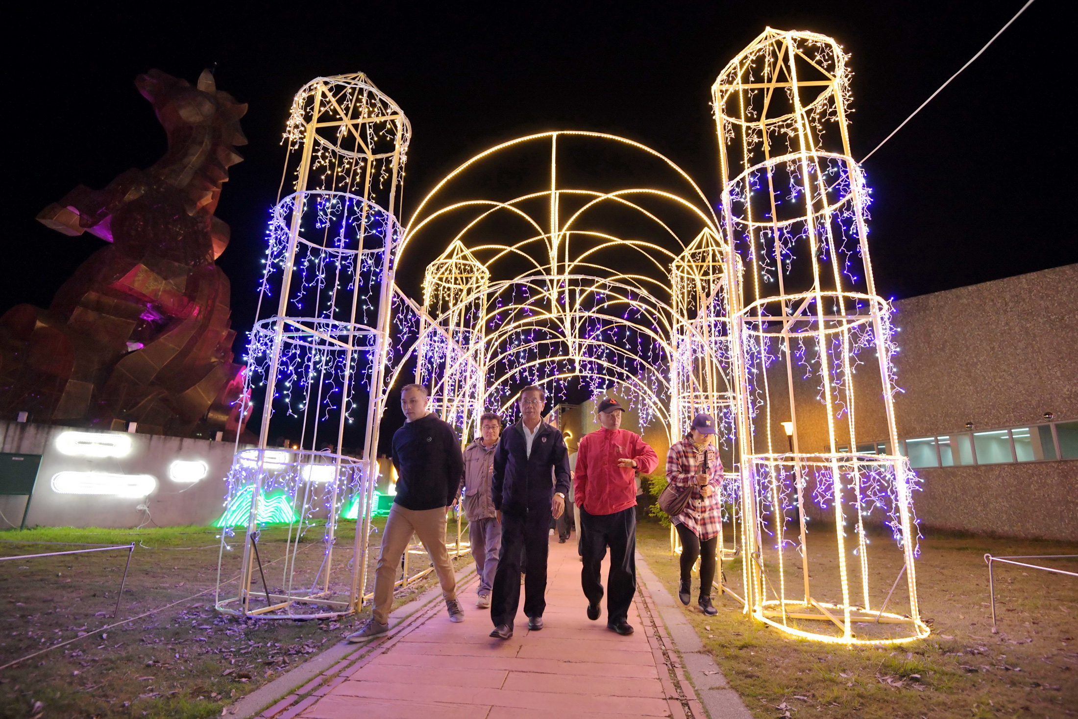 相關圖片1-南投燈會即將登場　17日晚間試點燈