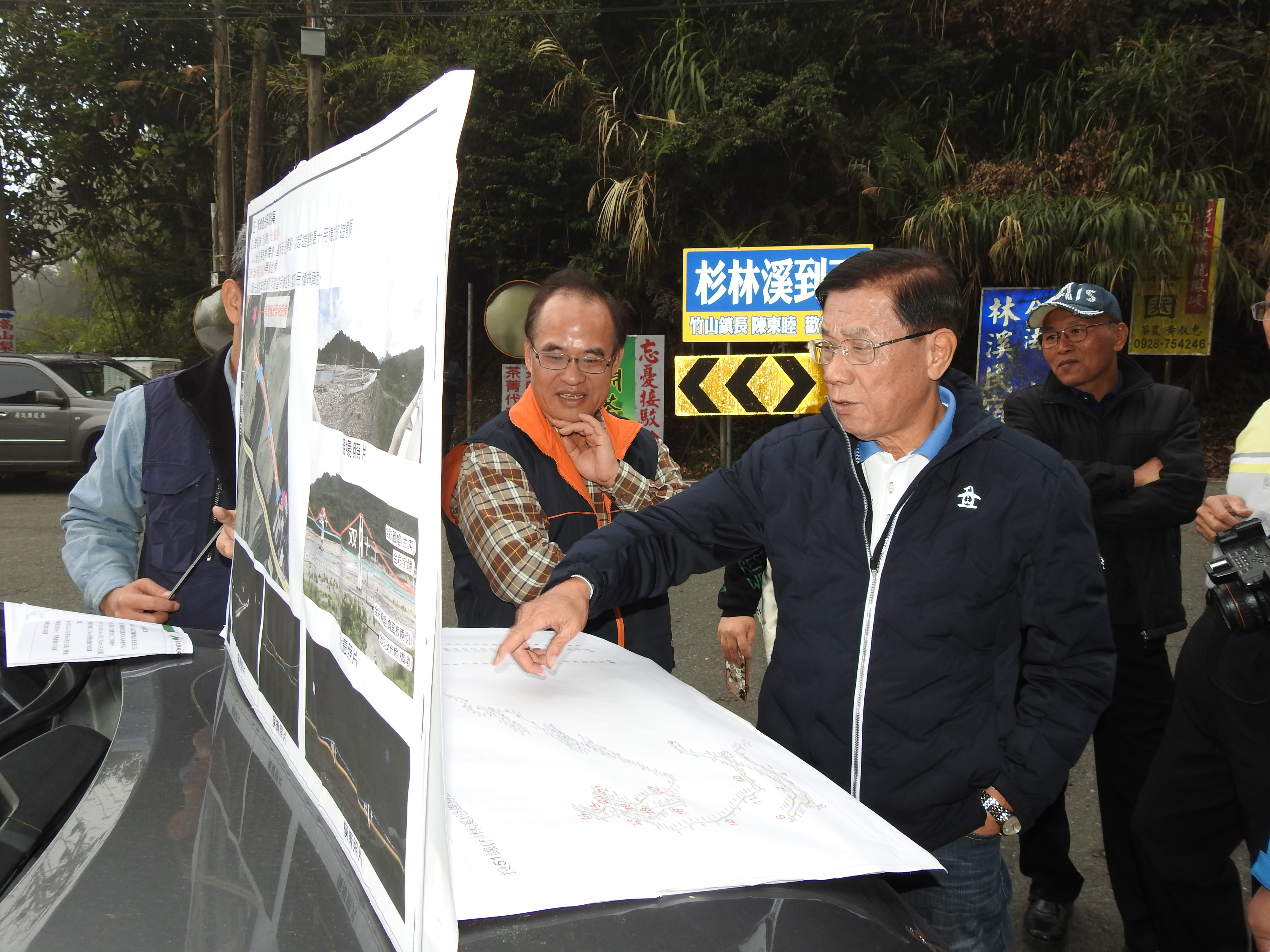 圖片-杉林溪投51線觀光農產要道改善路平安全可期